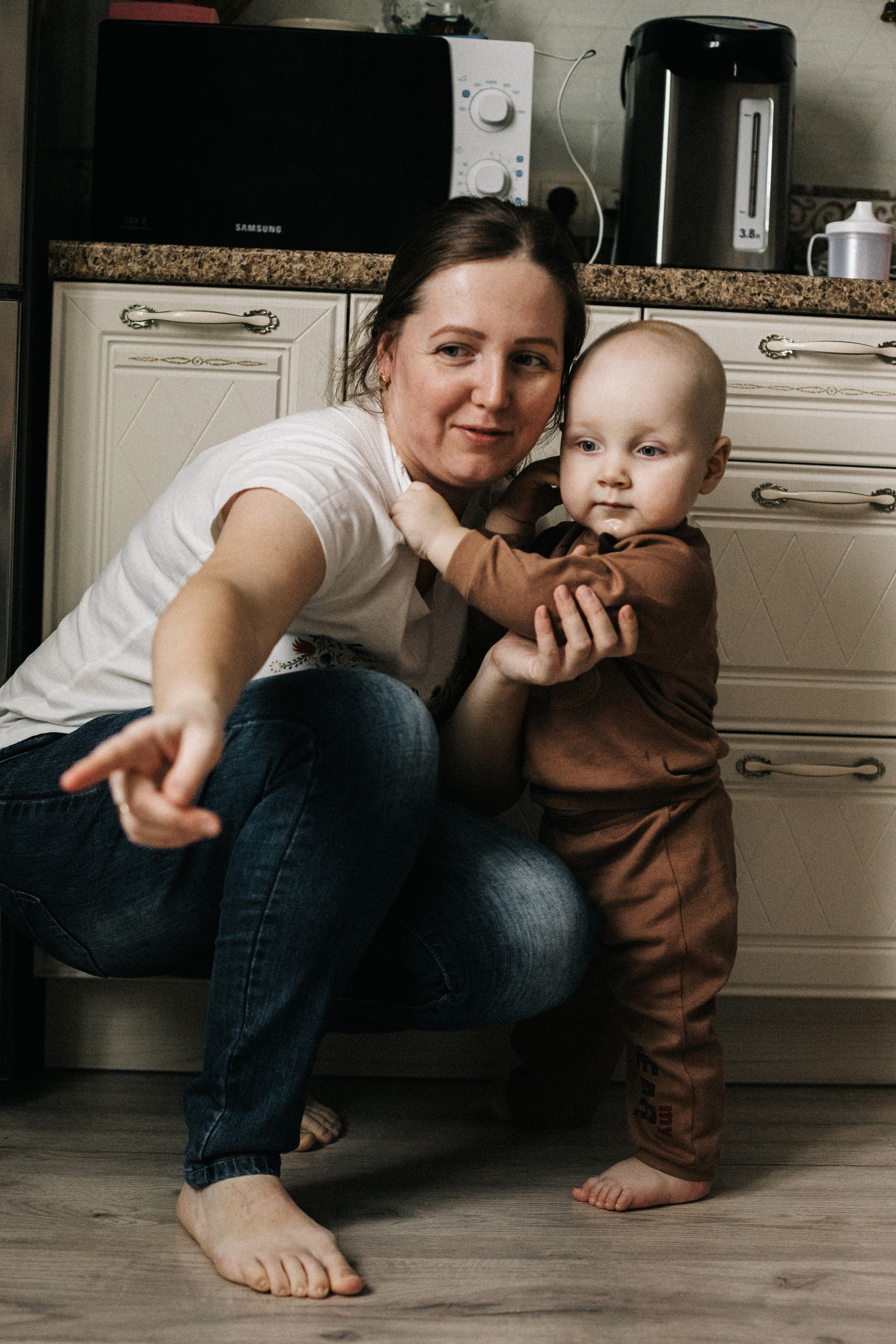 Ирина с сыновьями. Семейный фотограф lifestyle в Новосибирске Елена Шпилевая