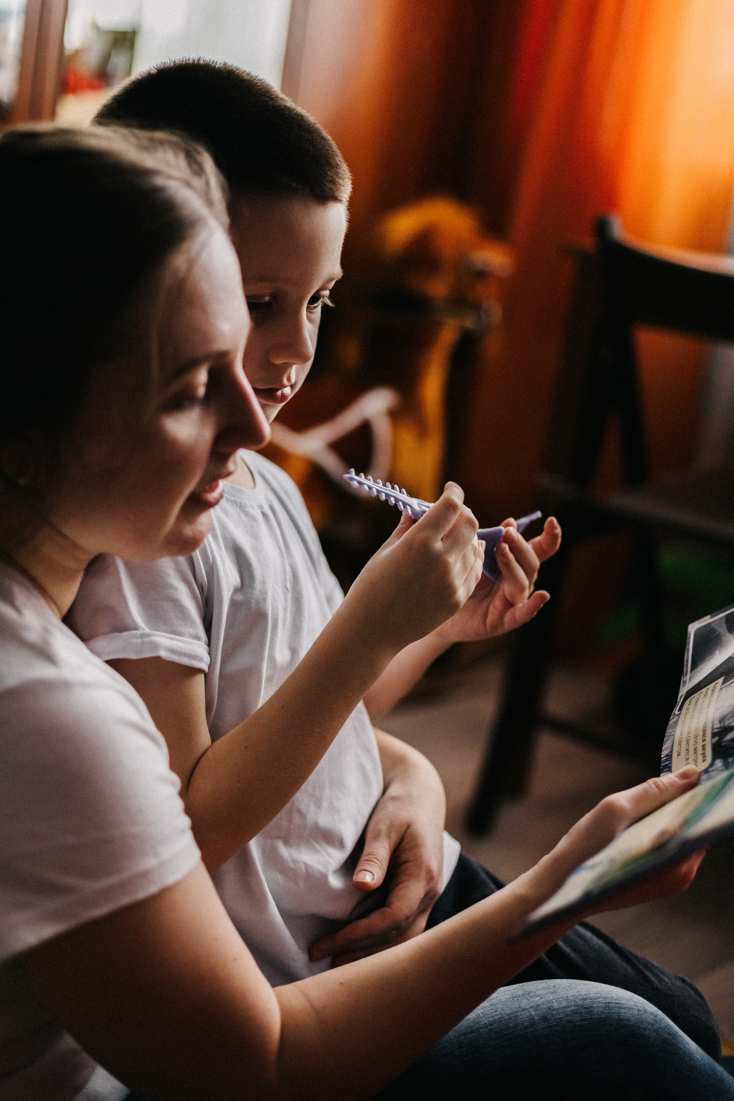 Ирина с сыновьями. Семейный фотограф lifestyle в Новосибирске Елена Шпилевая