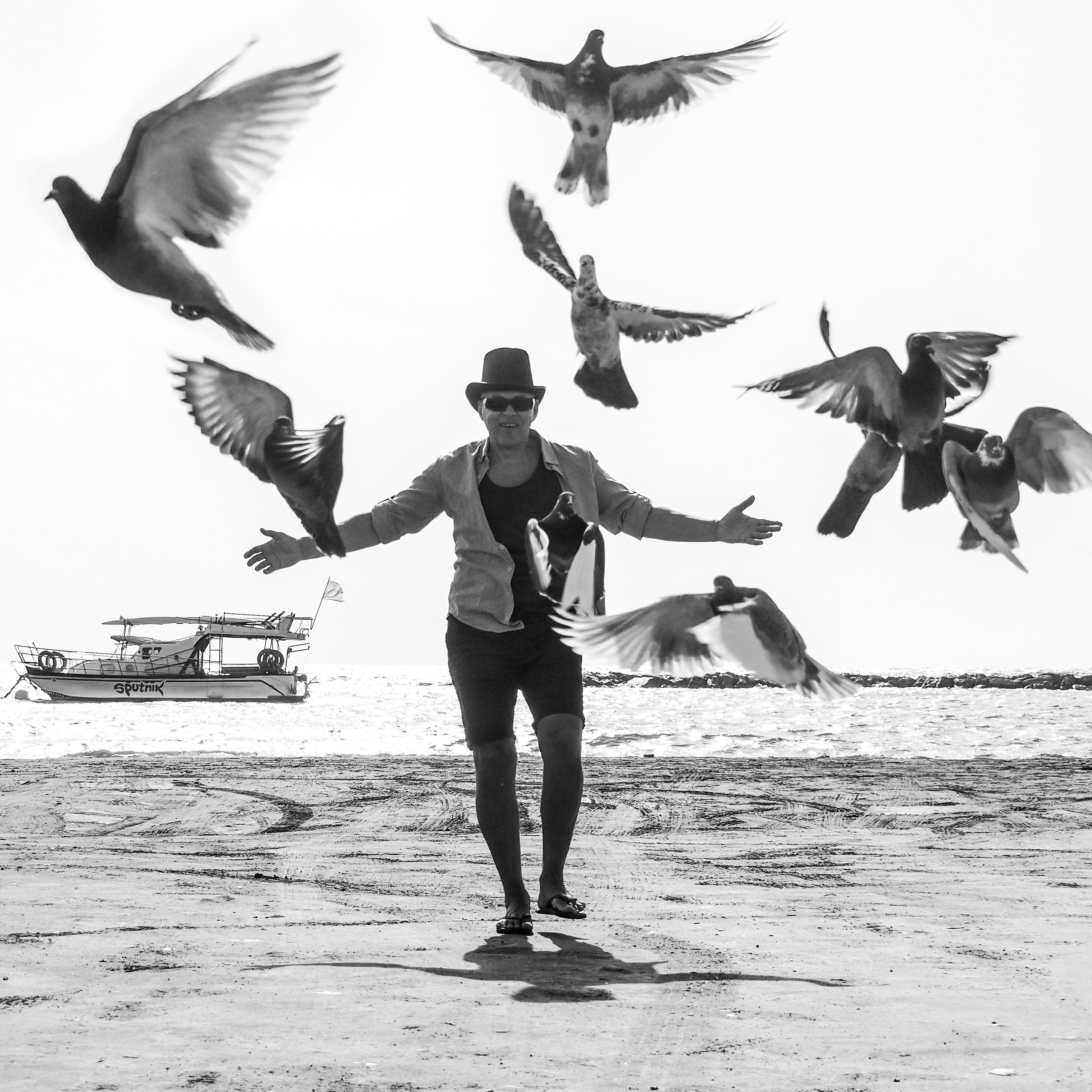 Black and white look. Фотограф