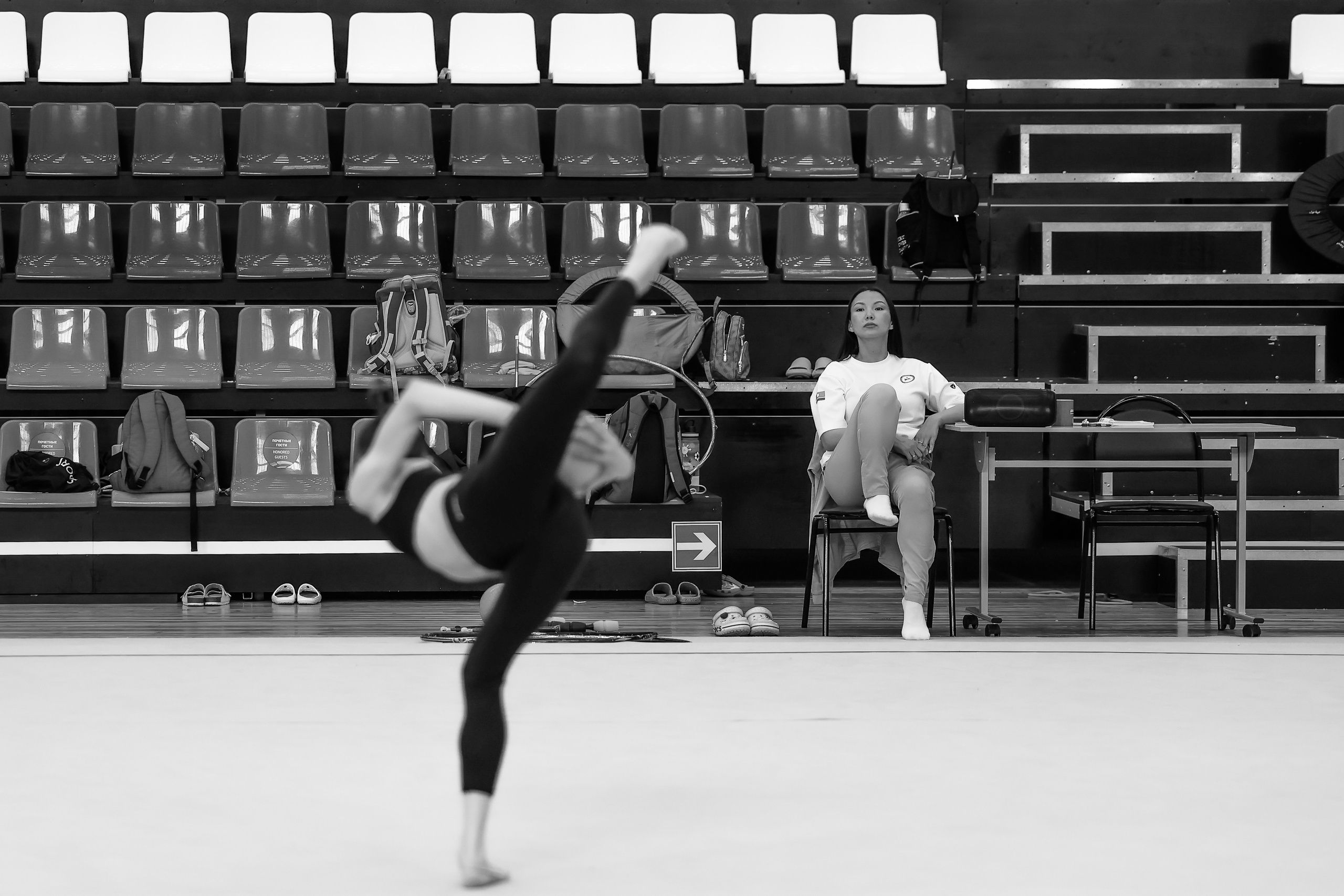 Тренировка Сборной Республики Саха Якутия. Саргылана Афанасьева