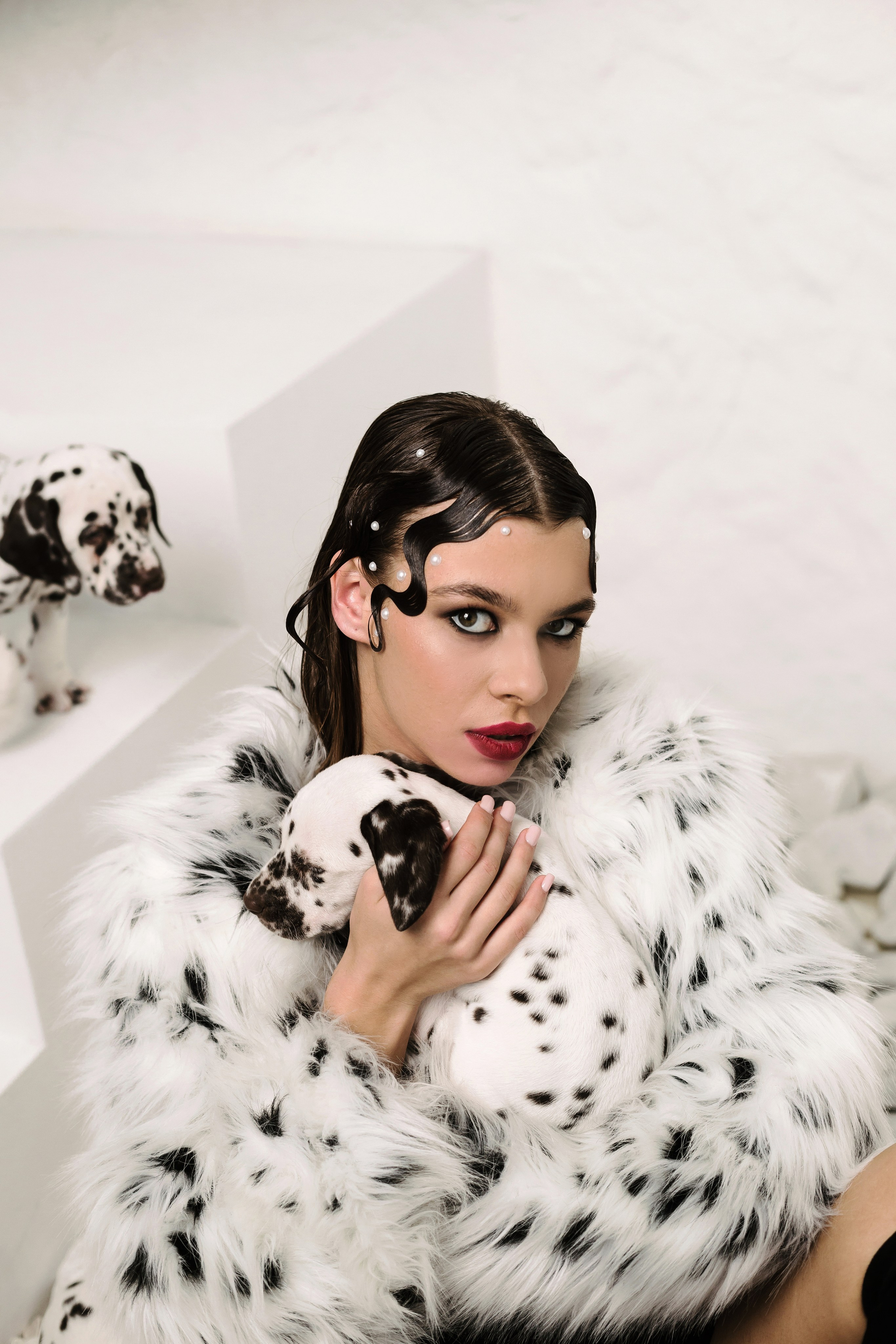 Md:@m_korsunenko Hair: @aleksandrova.hair Org: @creative_photoday Loc: Ark studio | фотостудия СПБ Dogs: vk.com/club2372836