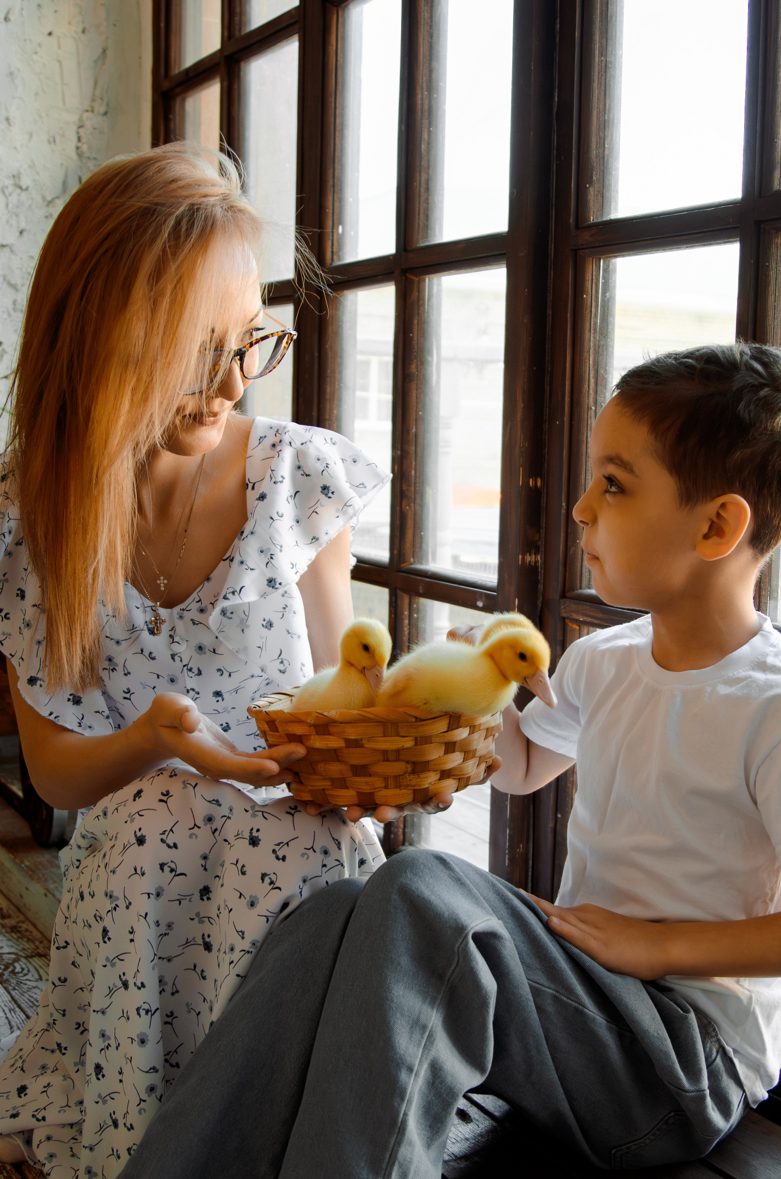 Мама и ее маленький фермер. Фотографы в Тюмени Андрей и Лидия Войвод