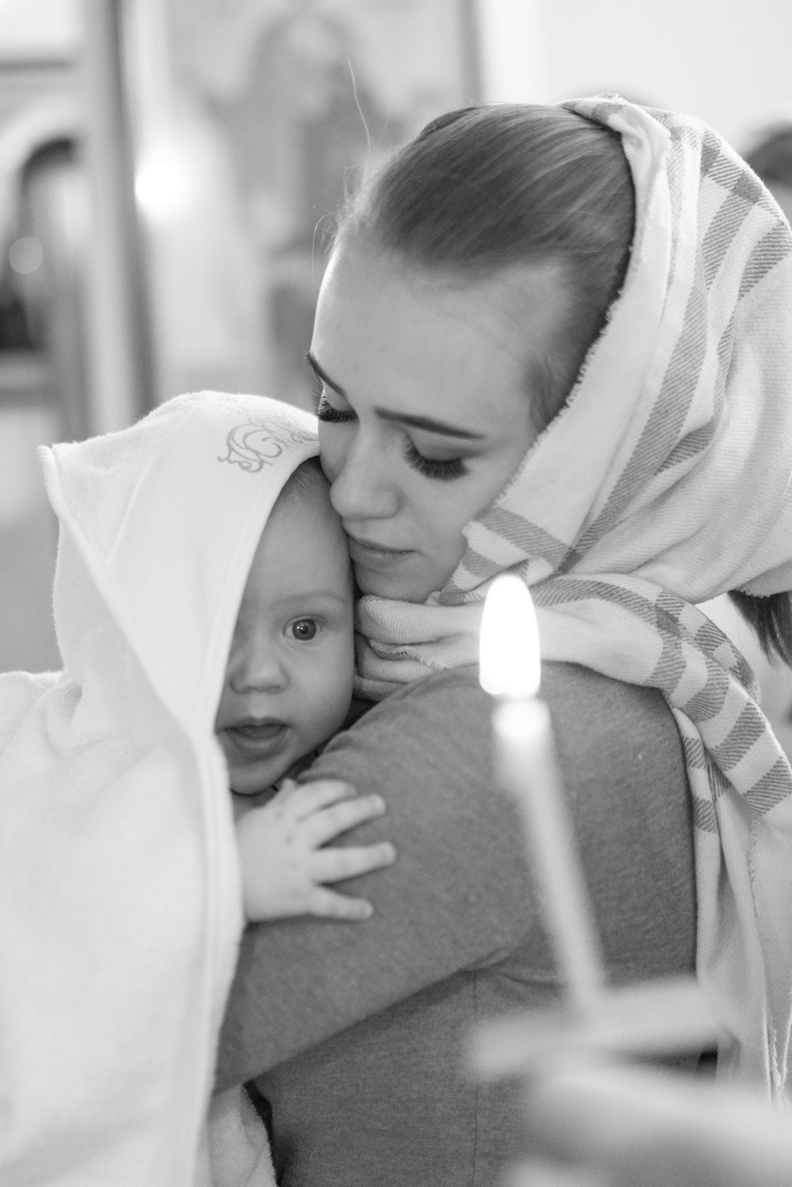 Таинство крещения. Фотограф Комаров Сергей