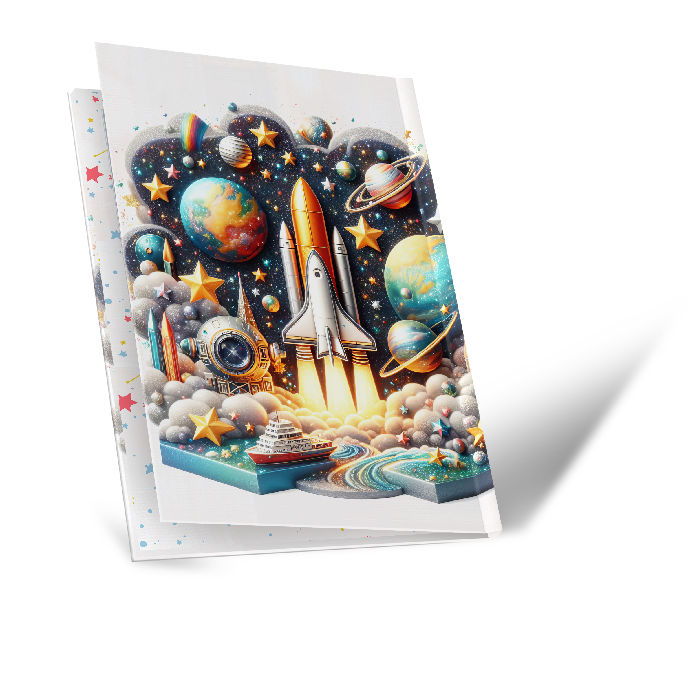 Макет «Космос». Childrenfoto.ru