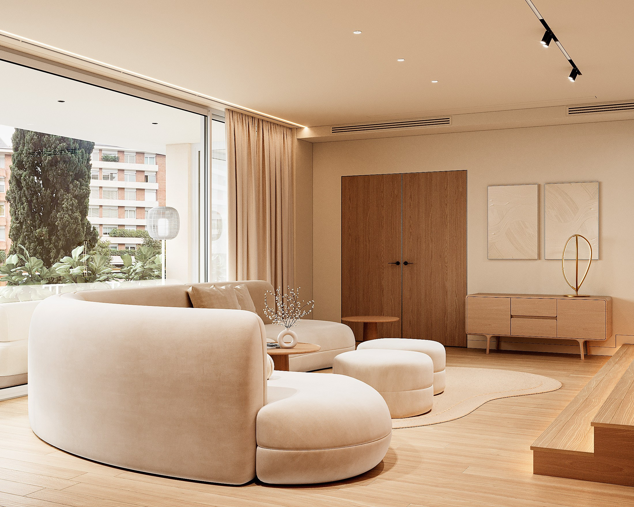 Квартира в Барселоне. Студия 3D визуализации