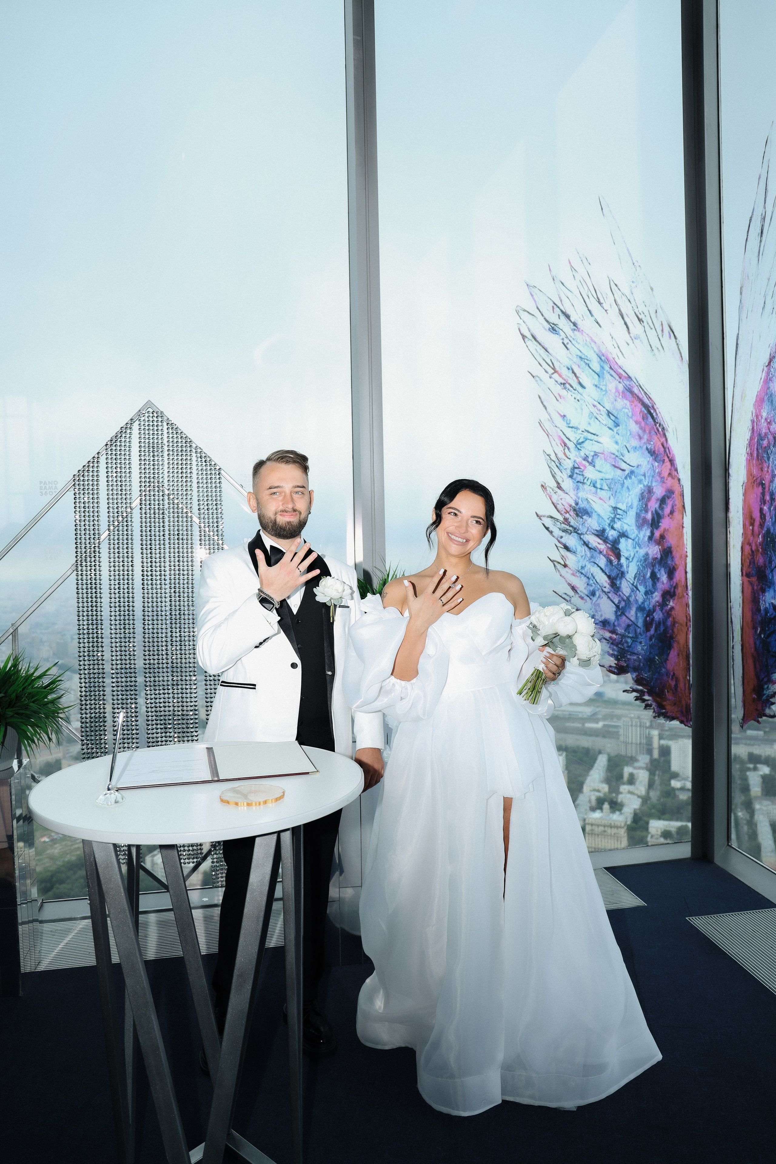 Т. + А. Роспись в Сити, прогулка по набережным Москвы. Семейный и lovestory фотограф в Москве Светлана Коняхина