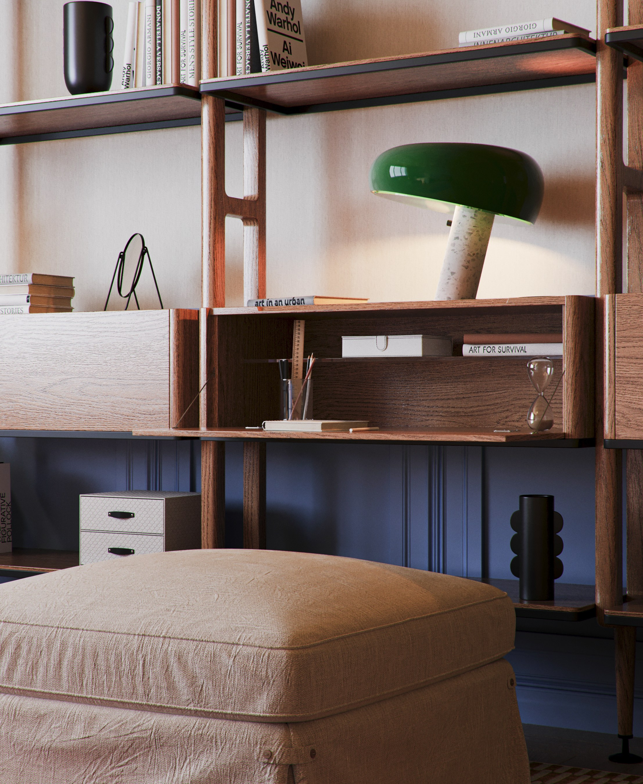 Детская спальня в частном доме 45 m². SHAIMERDINOVA INTERIORS