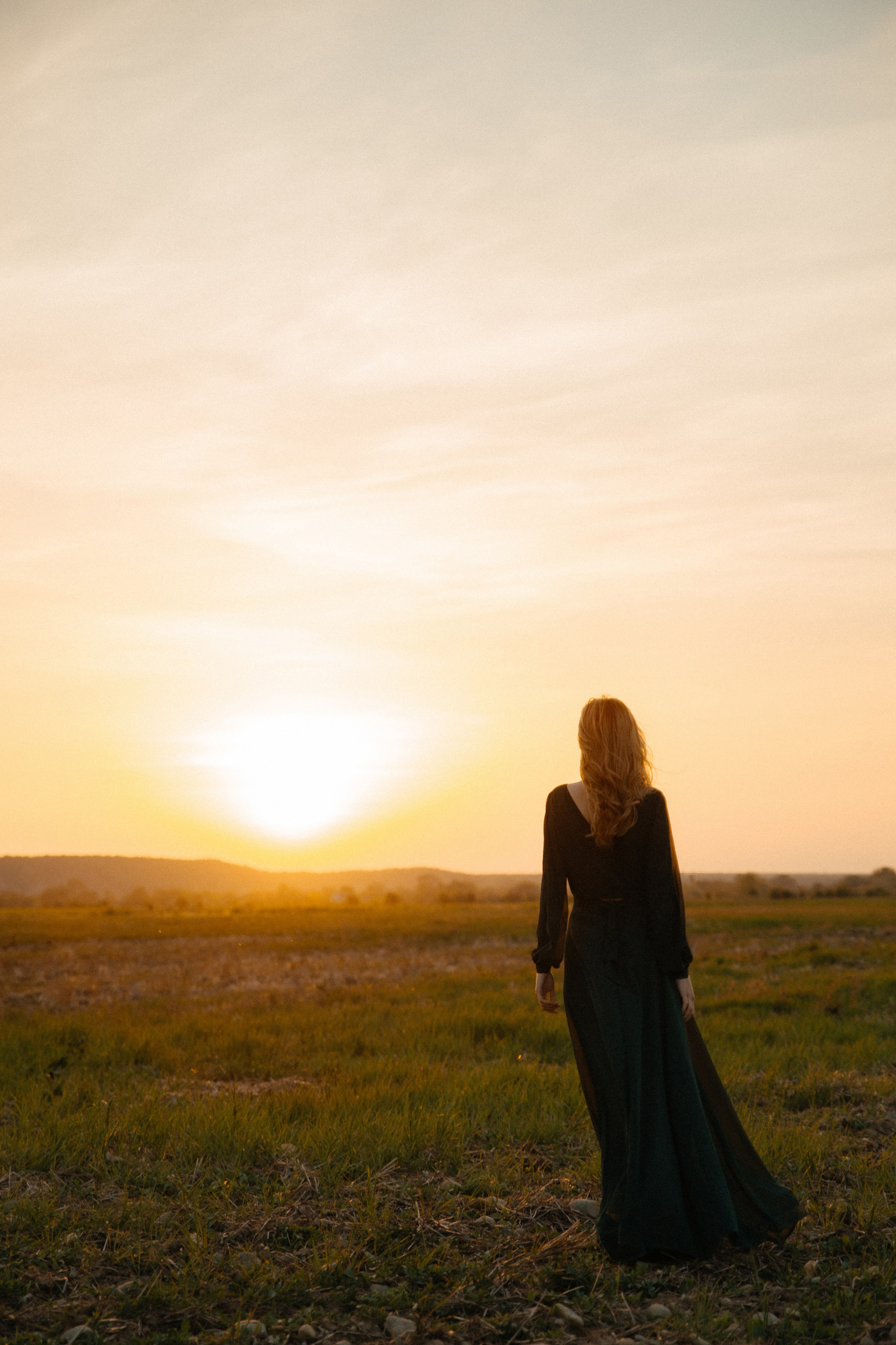 Екатерина, съемка в поле. Семейный и конный фотограф в Краснодарском крае и Адыгее