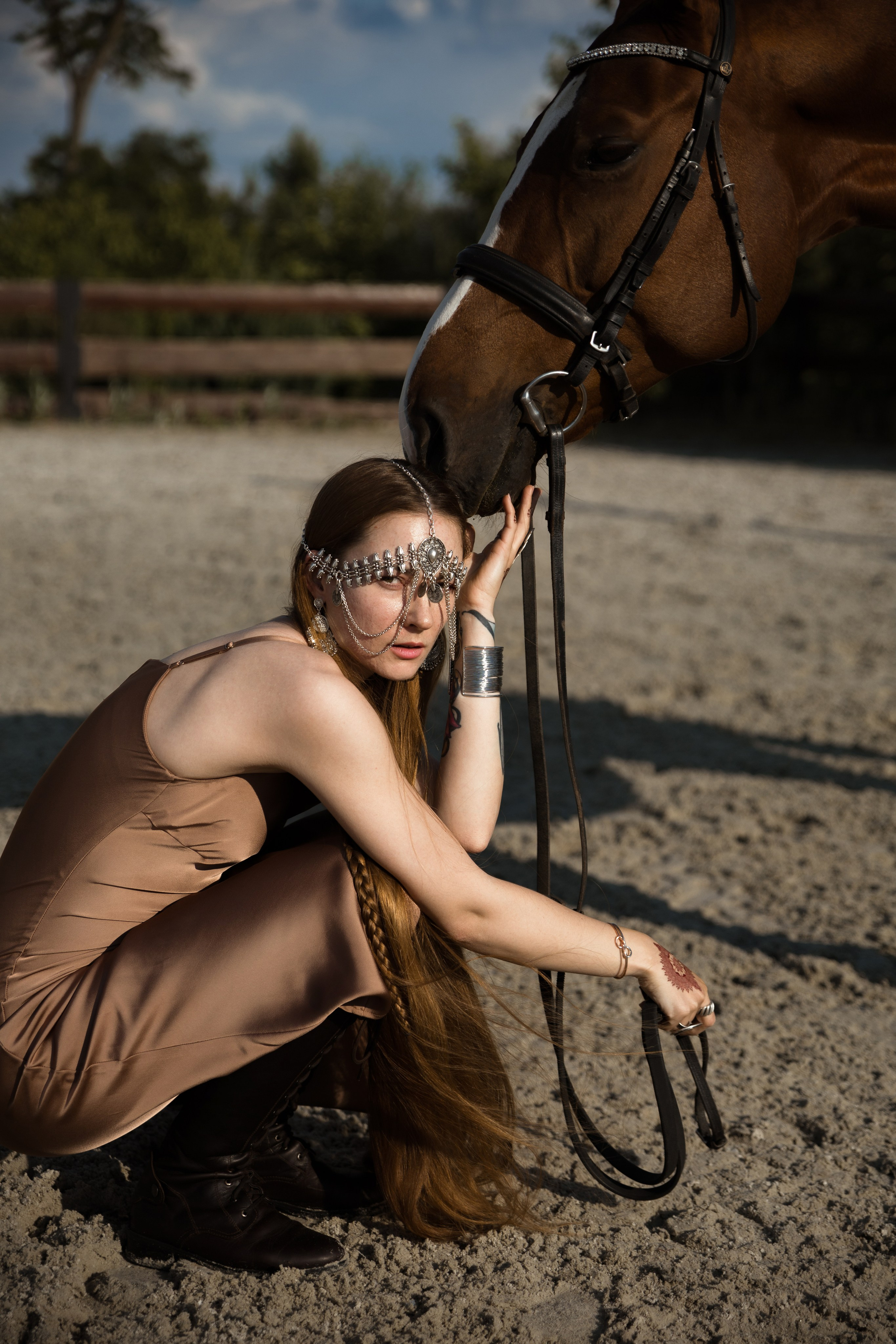 Алина и Баста, этника. Семейный и конный фотограф в Краснодарском крае и Адыгее