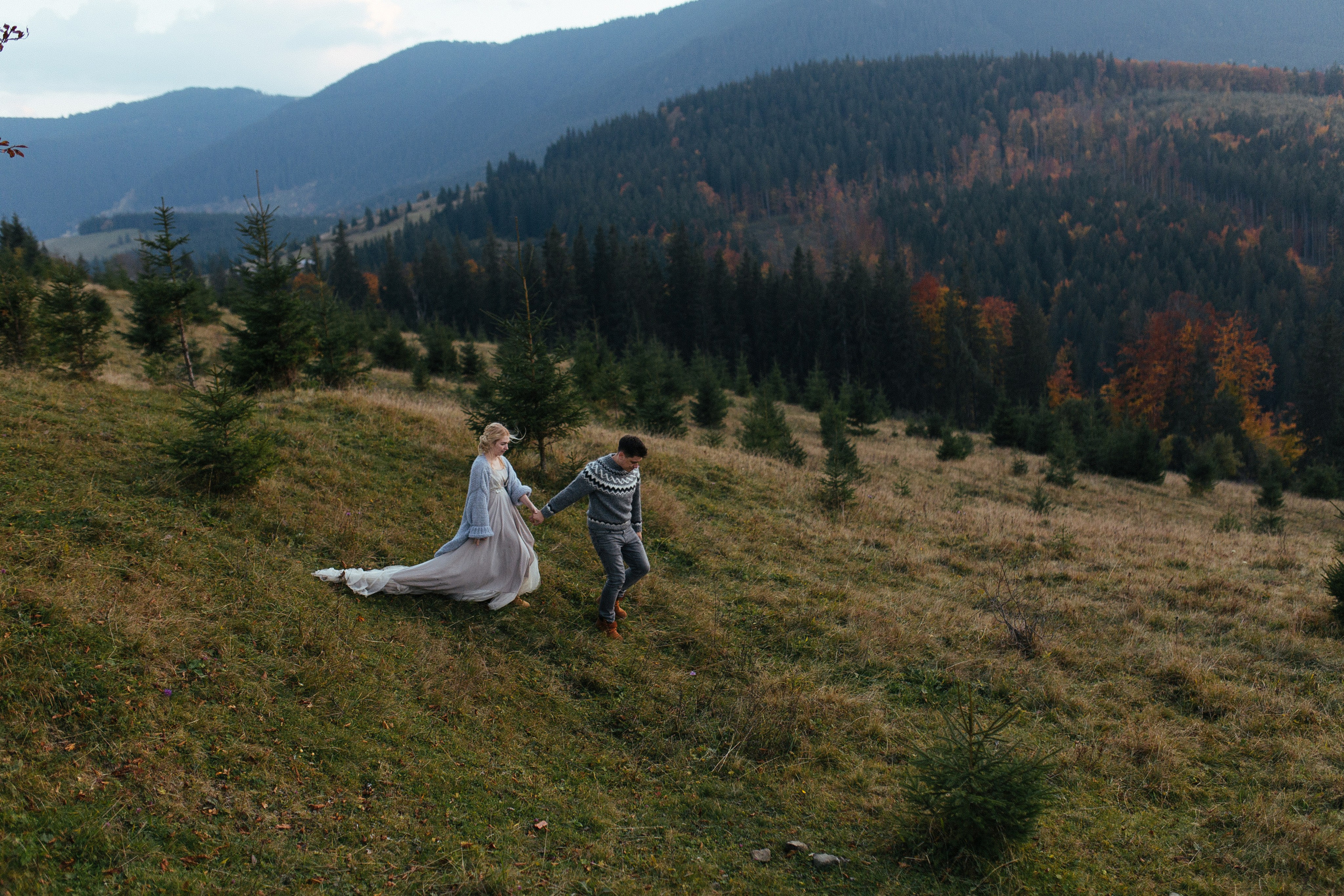 Свадебная фотосессия в горах. Свадебный фотограф и видеограф Краснодар, Ростов, Сочи, Новороссийск