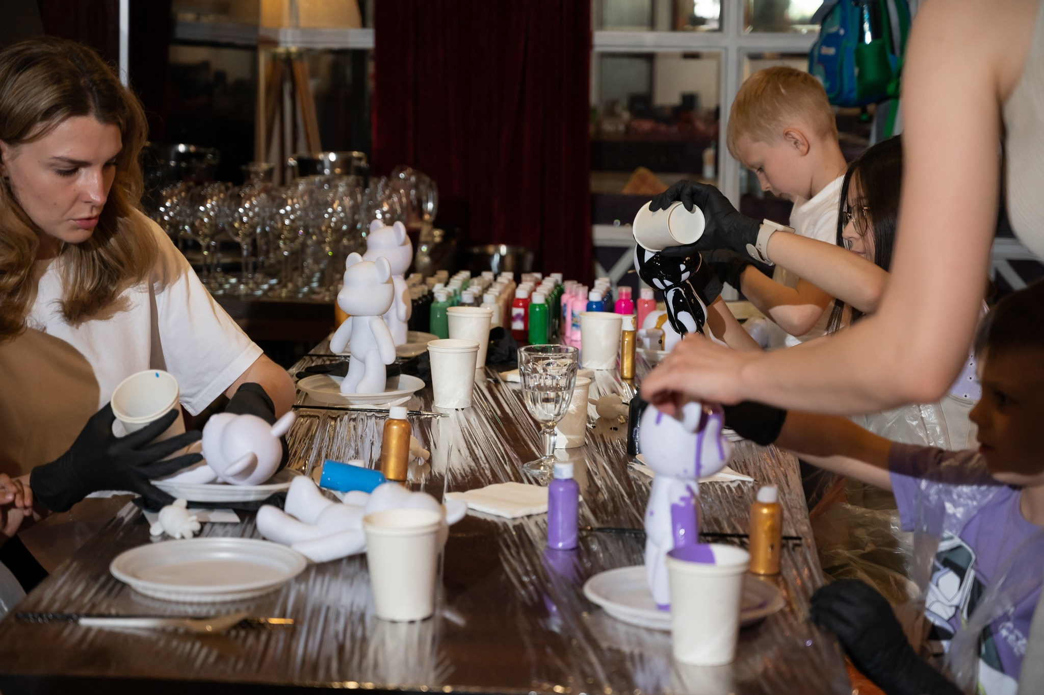 Творчество в ресторане Большая кухня. Свадебный и семейный фотограф из Санкт-Петербурга Климов Анатолий