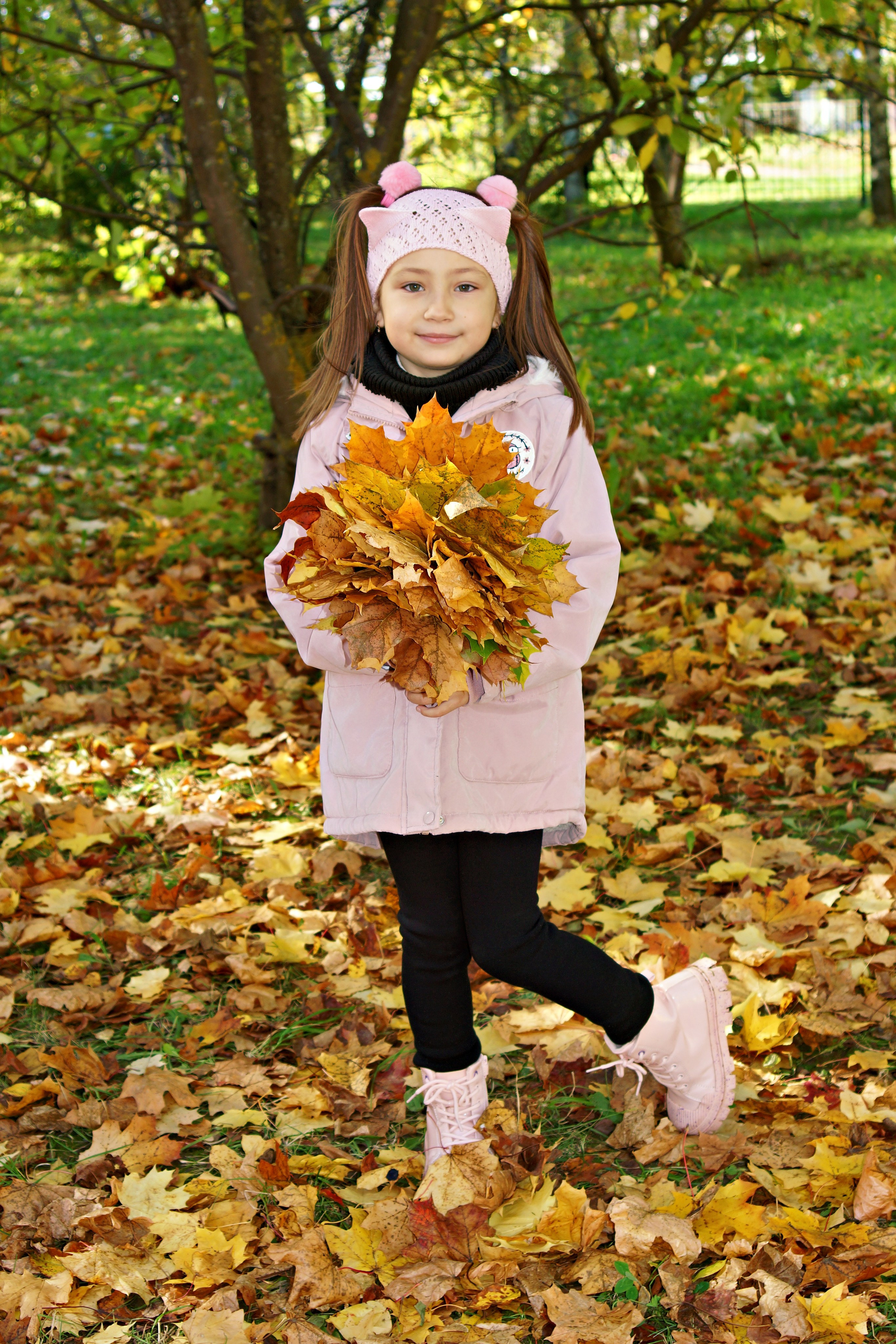 Осенняя фотосессия в детском саду г. Йошкар-Ола