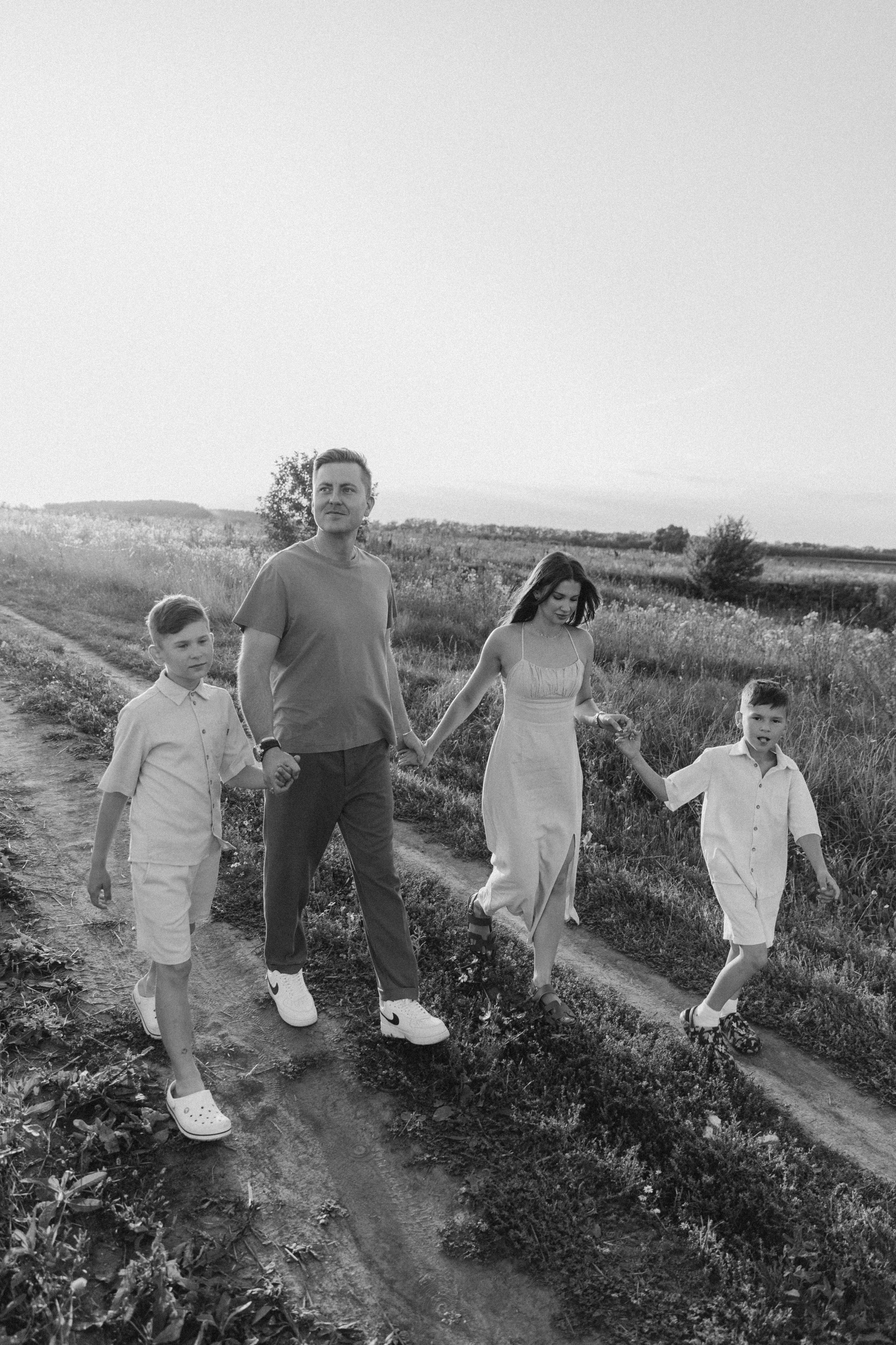 Летний вечер одной семьи. Фотограф Ульяна Дивина в Нижнем Новгороде и Нижегородской области