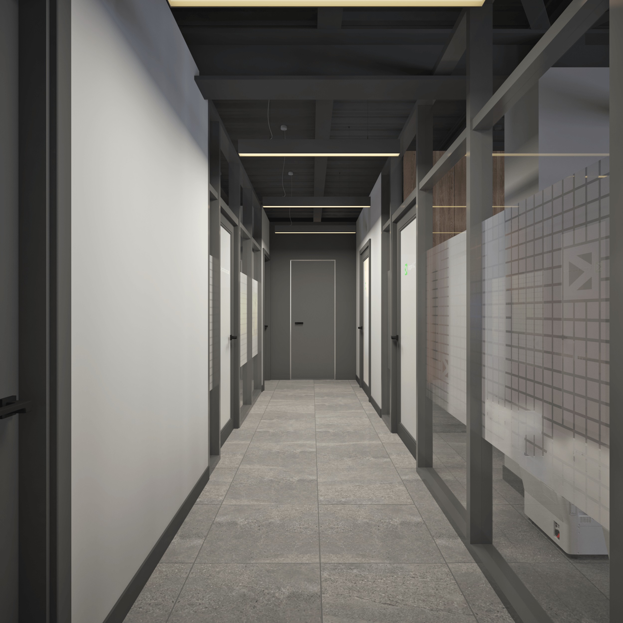 Офис компании Oknova. RASEN DESIGN. Архитектурные проекты зданий, интерьеров и благоустройства