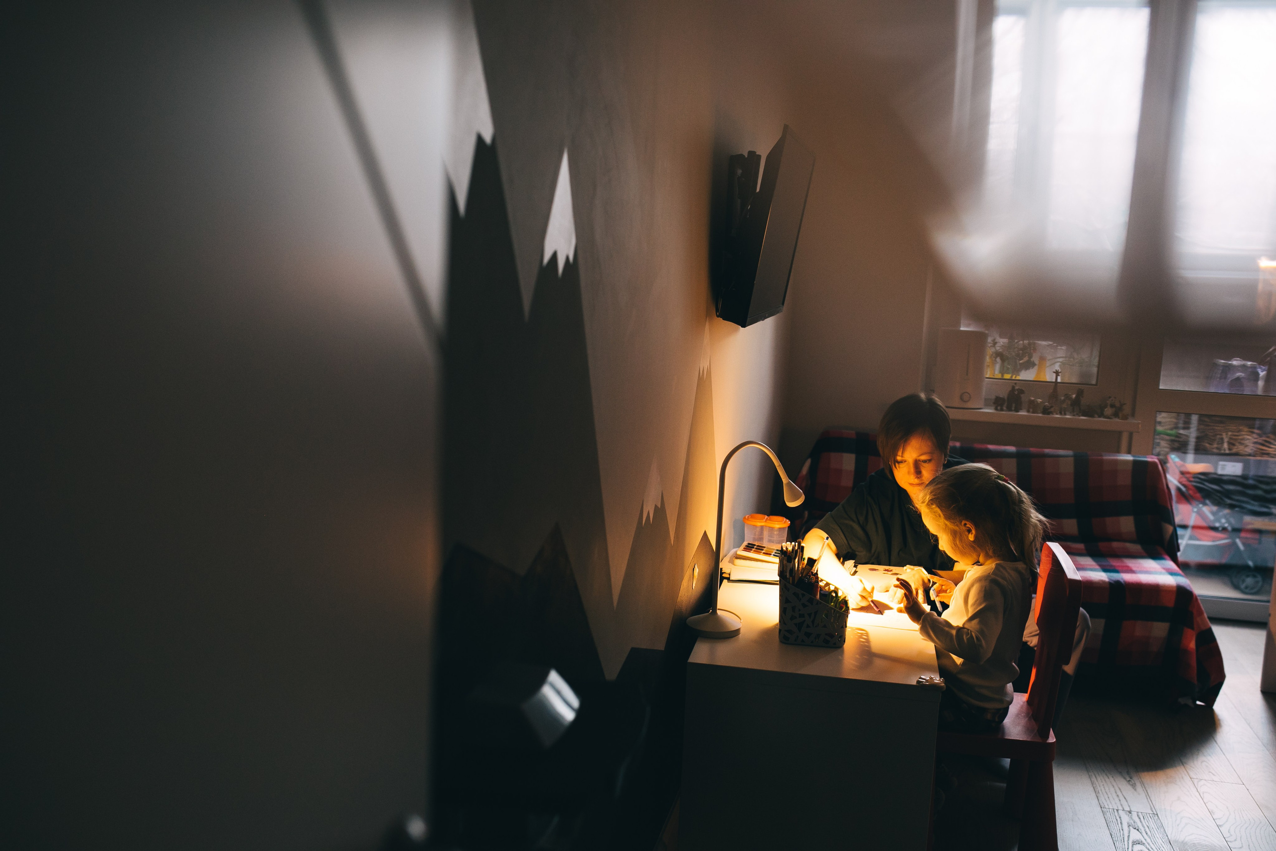 Новогодняя домашняя фотосъемка. Фотограф Лебедева Наталья