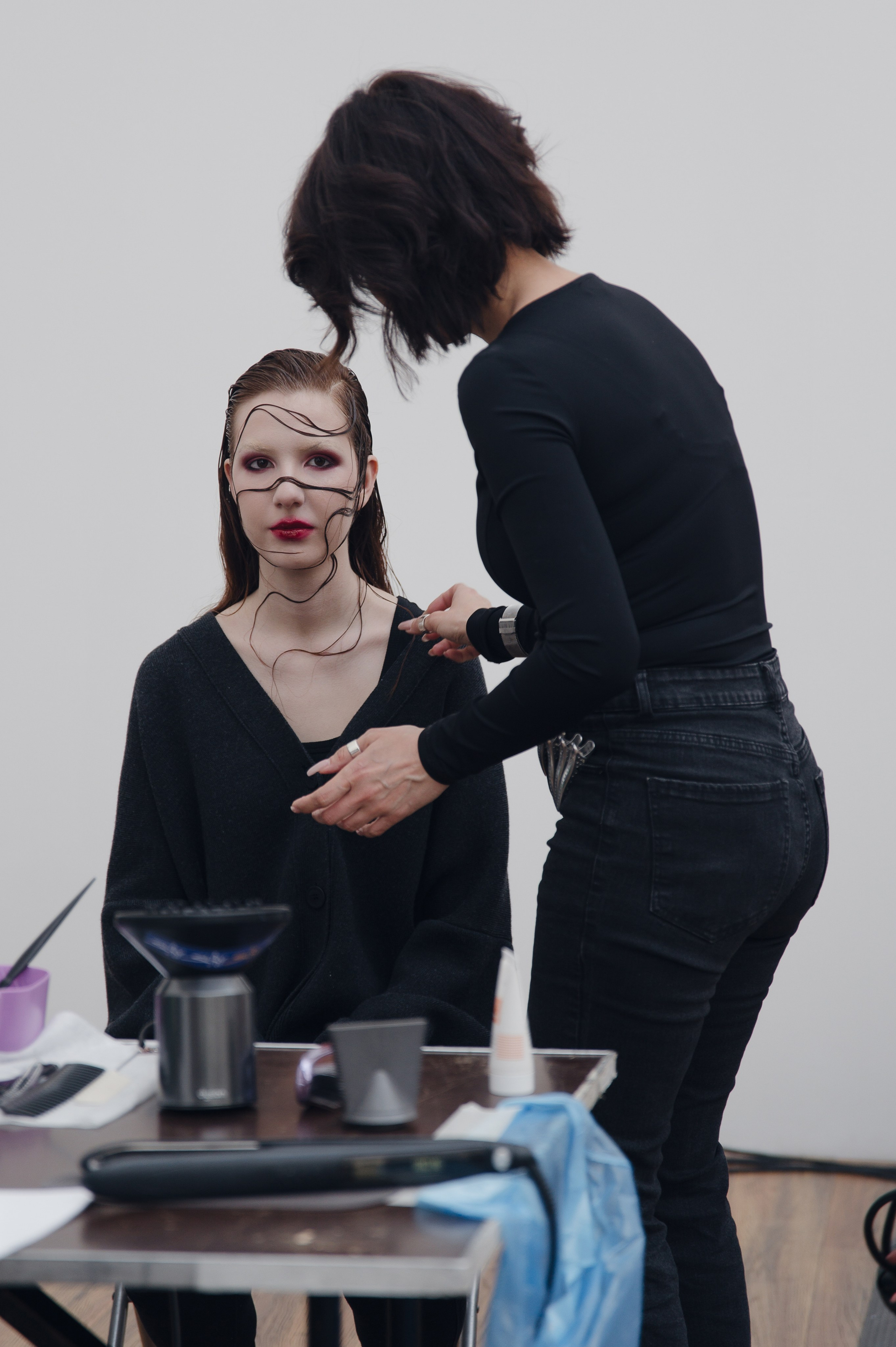 Бекстейдж показа «Новые Имена» собака.ru|ДЛТ. Портретный и репортажный фотограф в Санкт-Петербурге