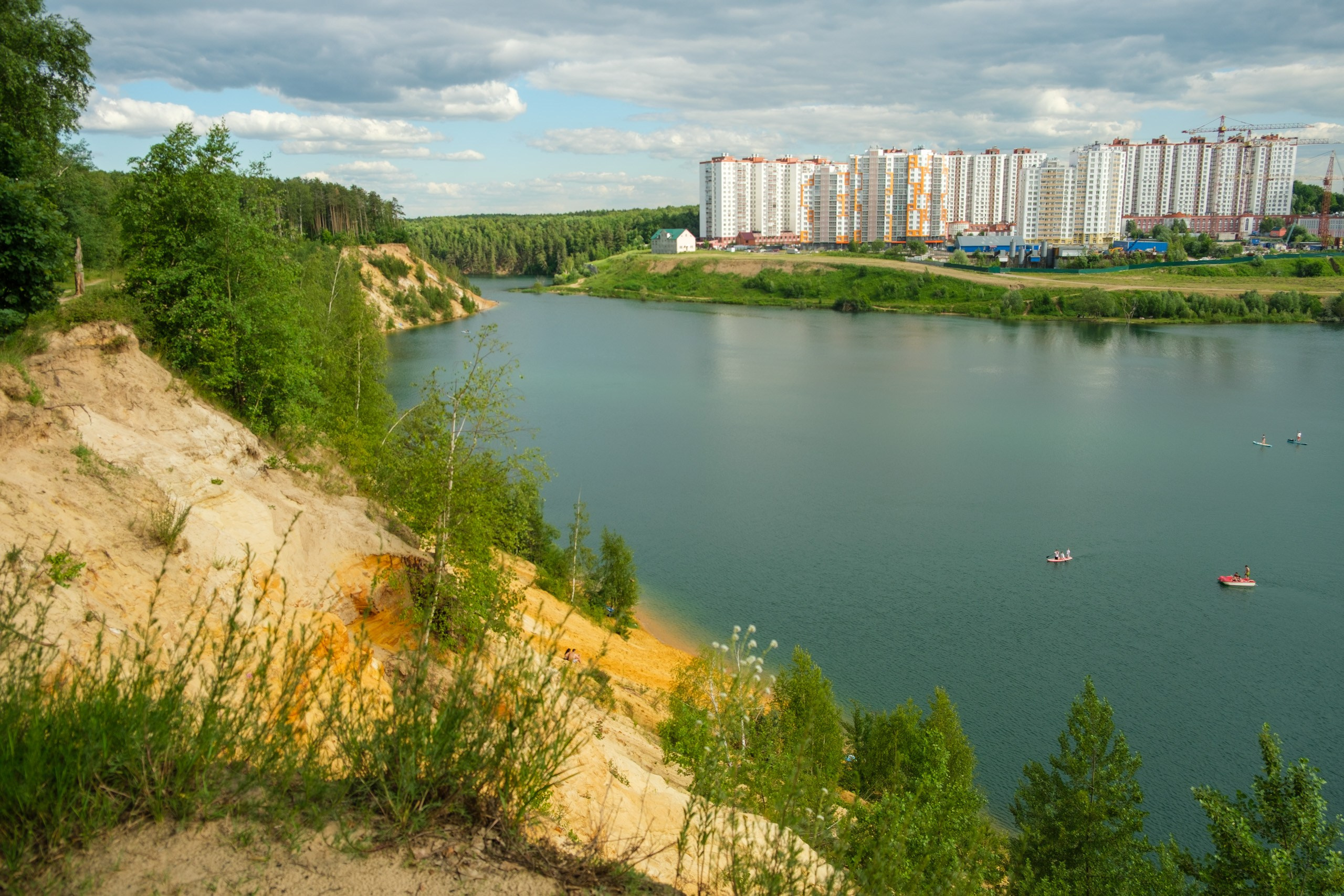 Дзержинский карьер 2026. Фотограф Миша Двойнов