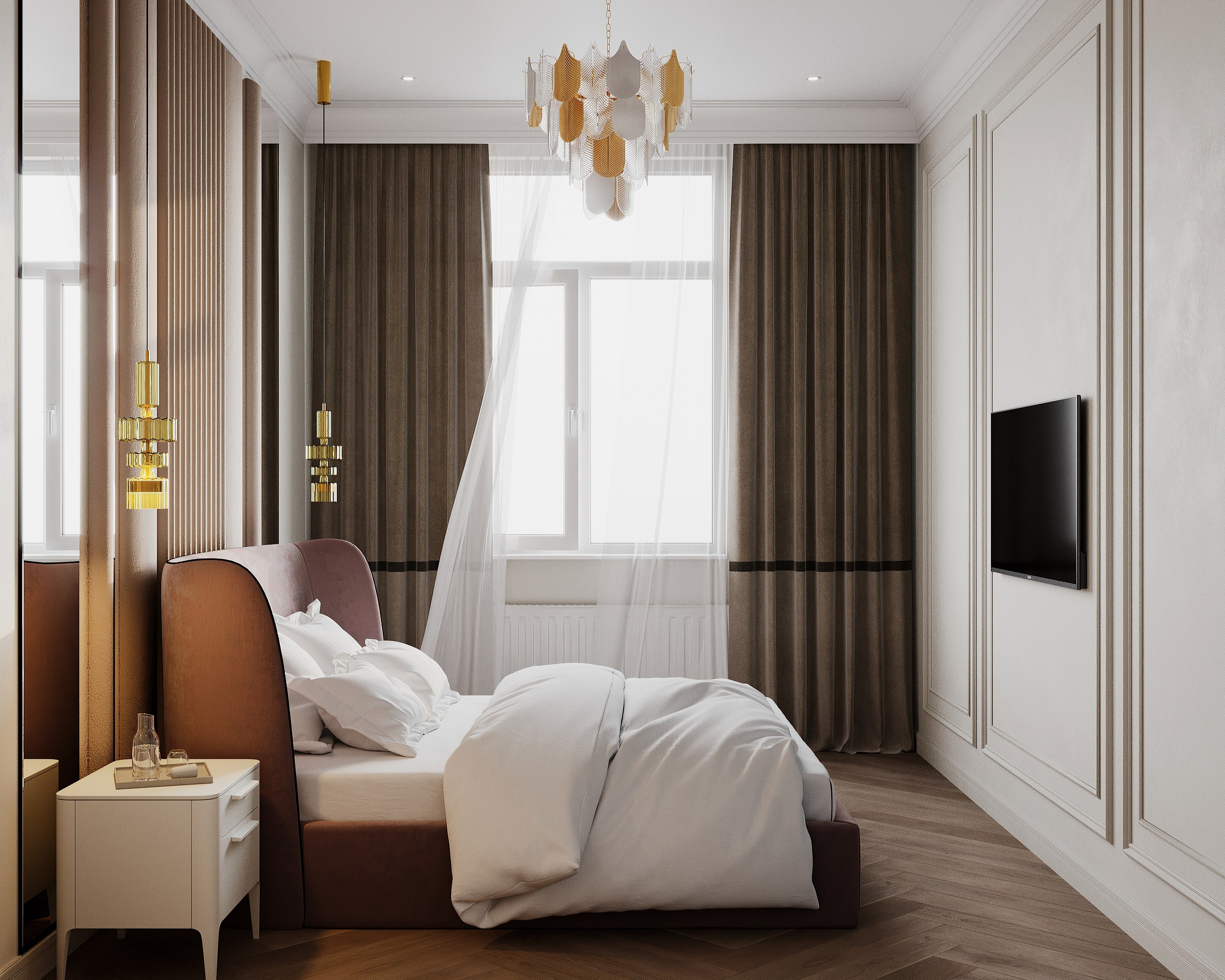 Спальня Финал. Визуализатор Векшина Елена