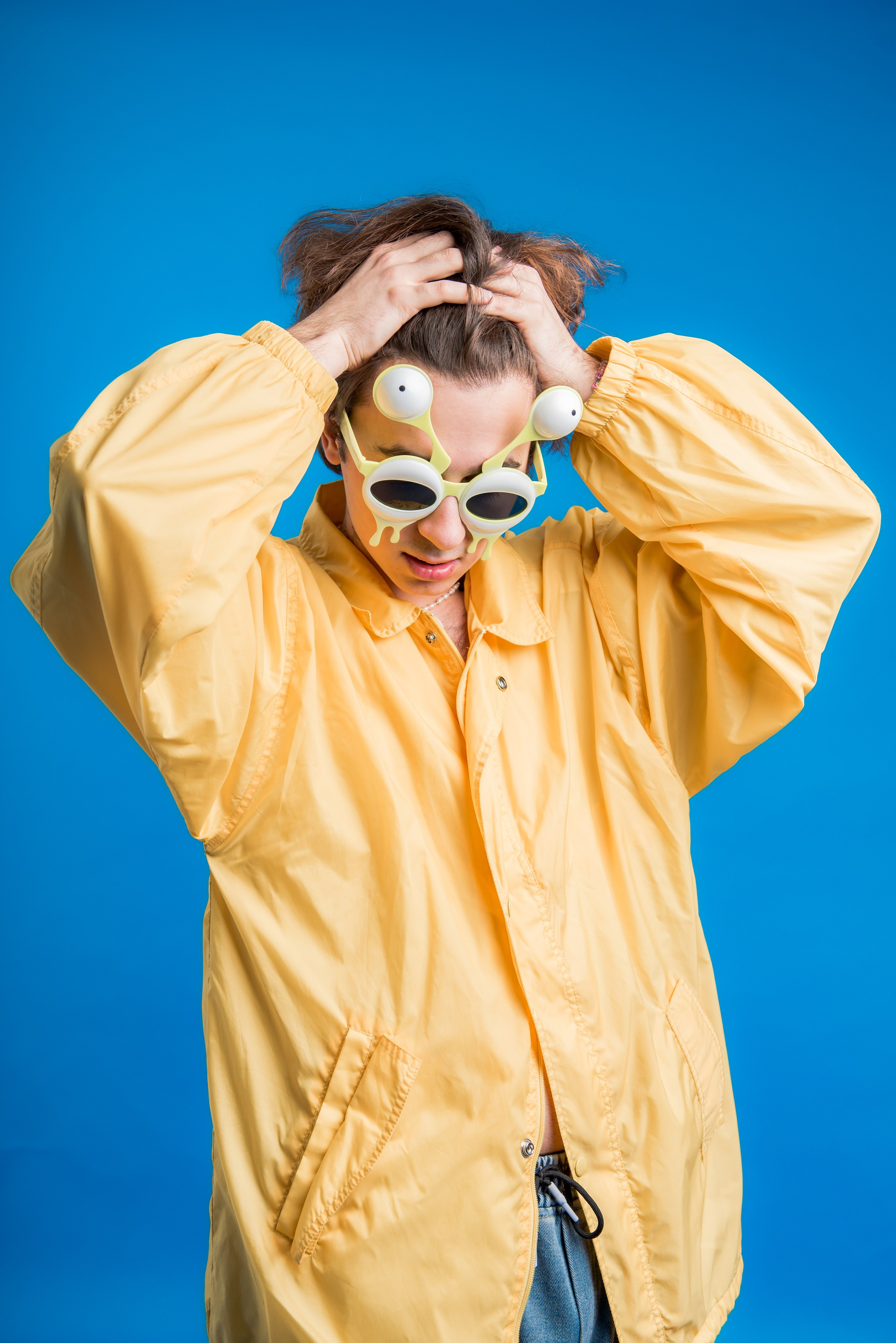 Blue board студийная съемка