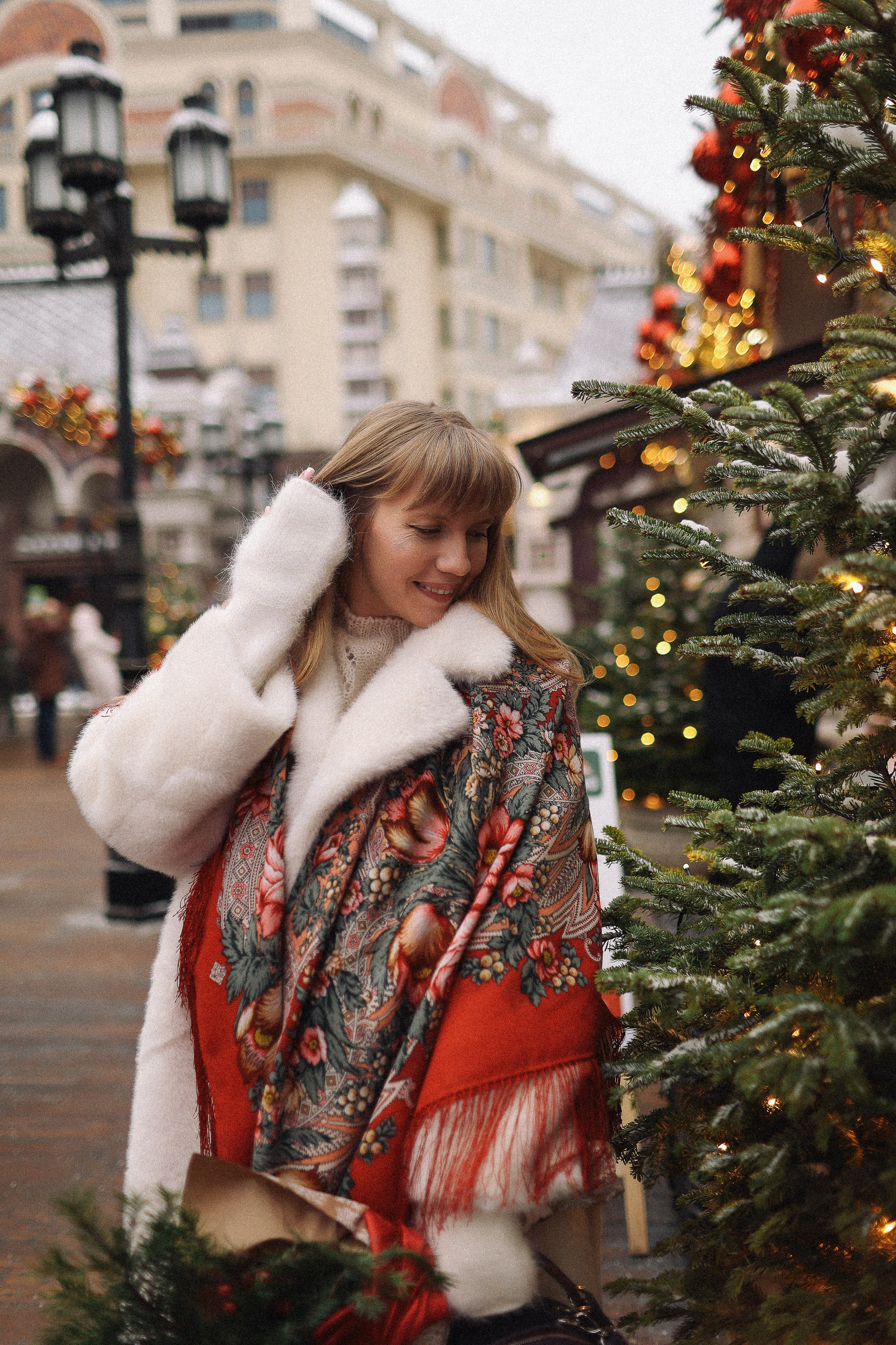 Новогодняя фотосессия на Гум Ярмарке. Фотограф Владимир Москва