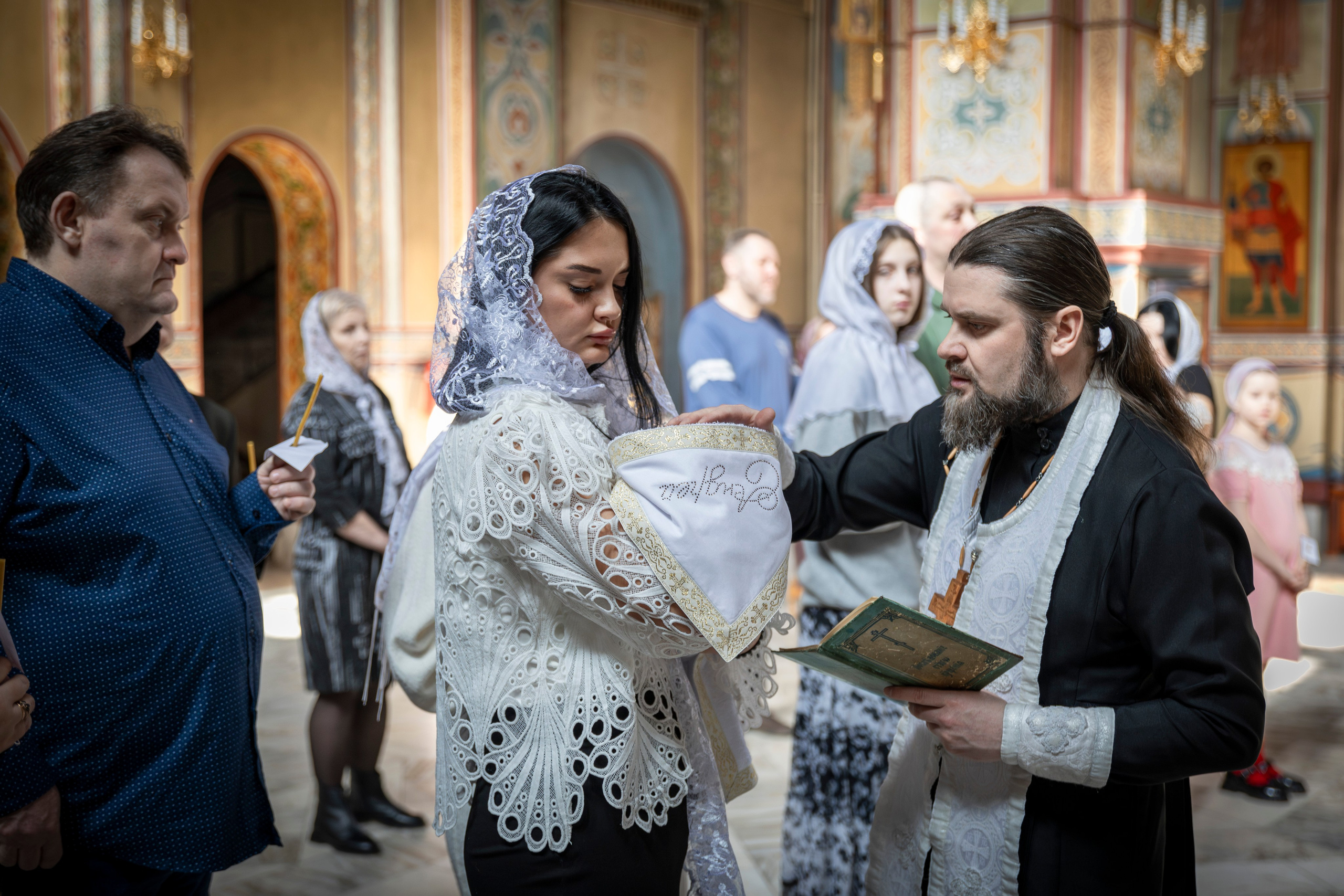 Крещение Андрея. ТОП Фотограф на Крещение и Венчание Железногорск Алексей Мещеряков