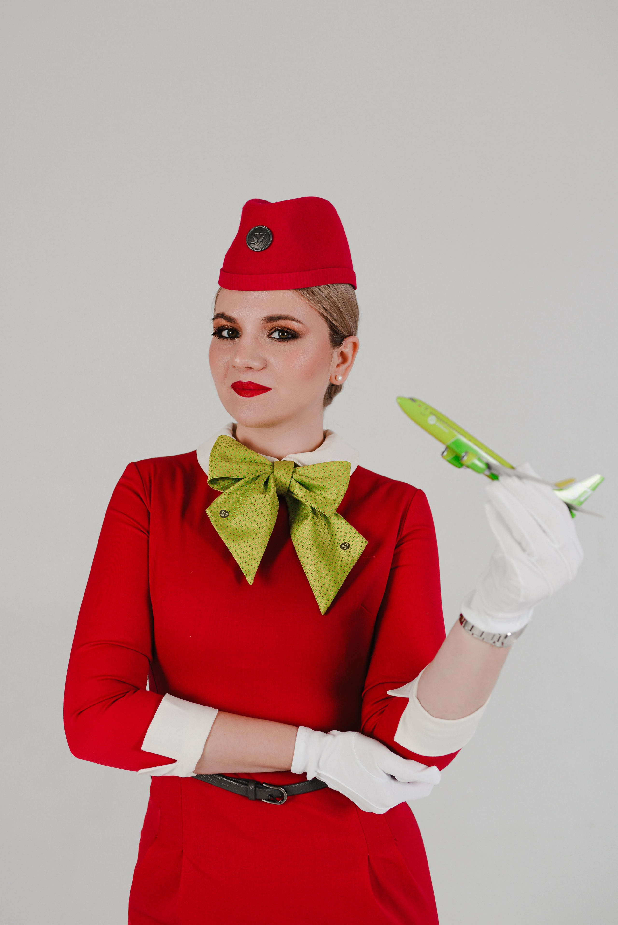 Стюардесса по имени Полина. Фотограф Ярута Оксана / Ростов-на-Дону