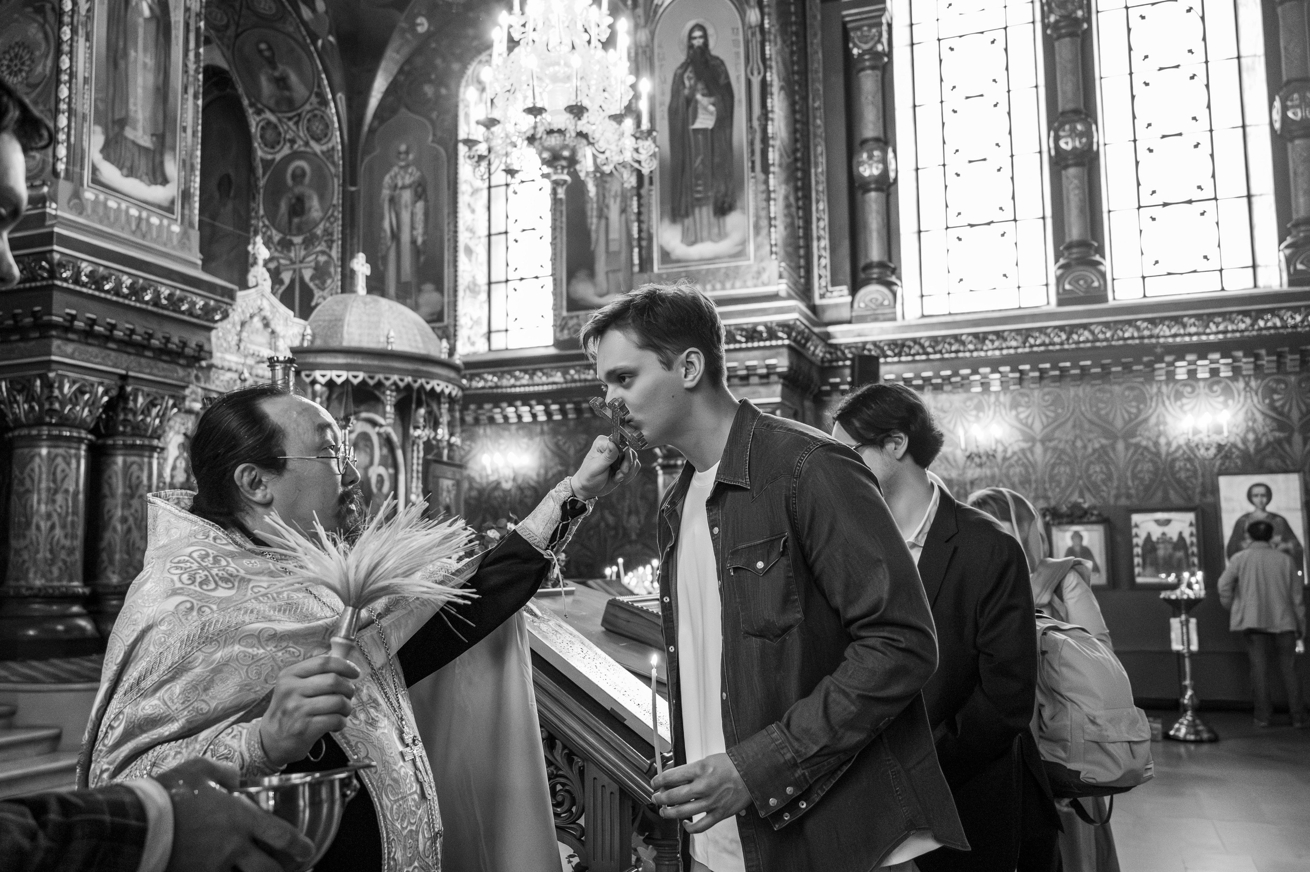 Церковь Успения Пресвятой Богородицы. Крещение Маюши (Матроны). Фотограф на роды СПБ Юлия Герасимова