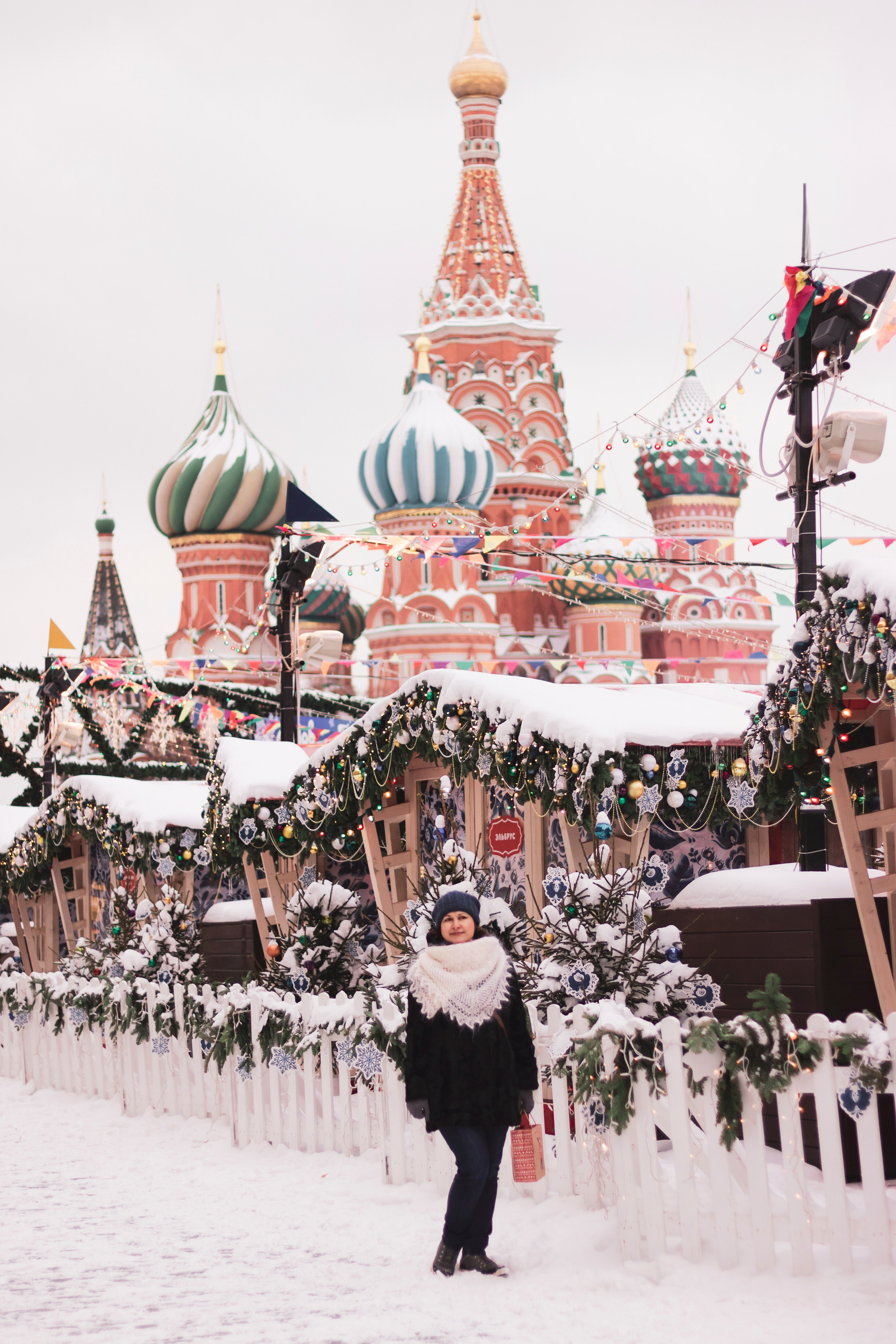 Зимние фотопрогулки по Красной площади. Семейный и детский фотограф в Москве и Можайске Мария Бочкарева