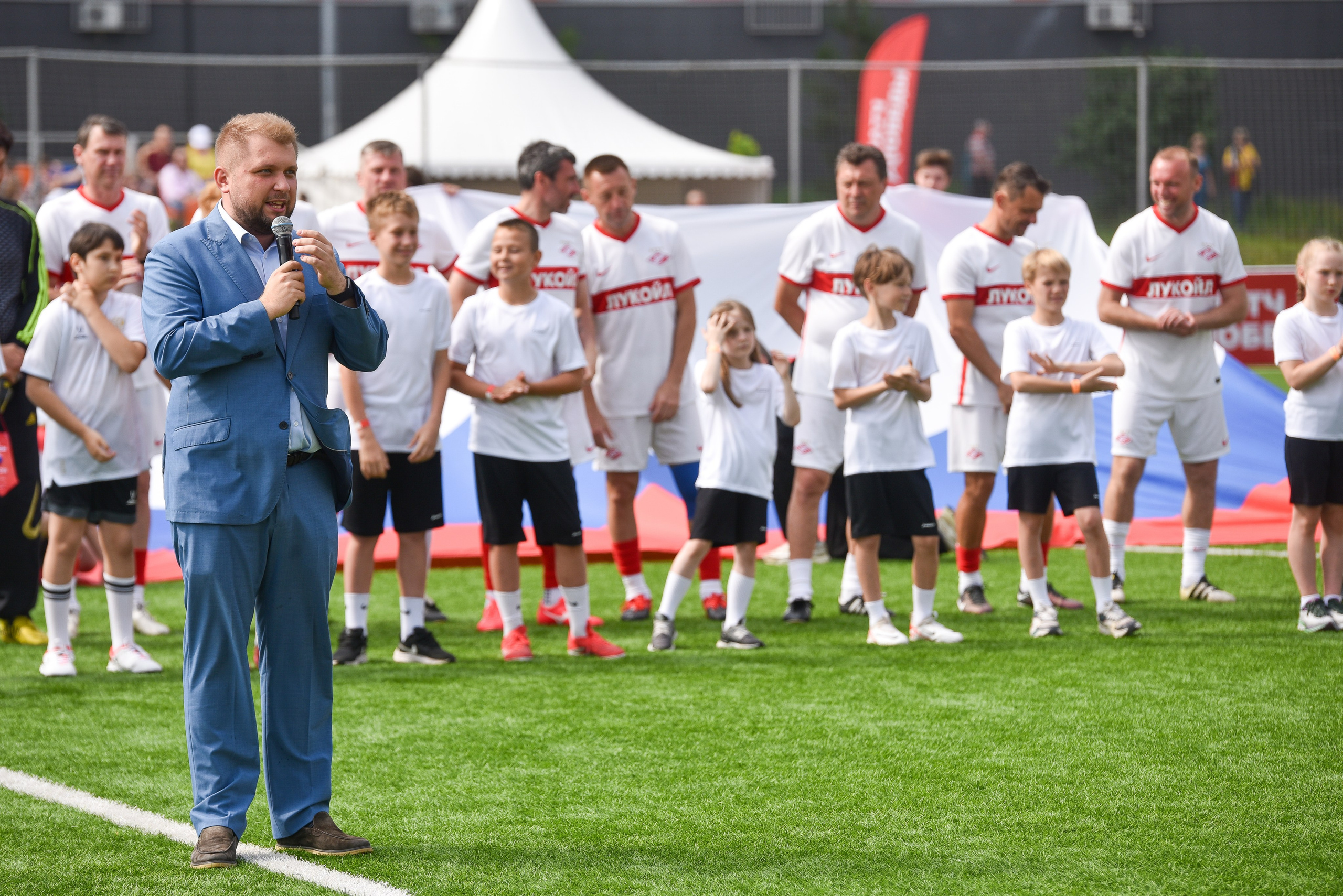 Матч Победы — Легенды «Спартака» против сборной Молдавии. Главная