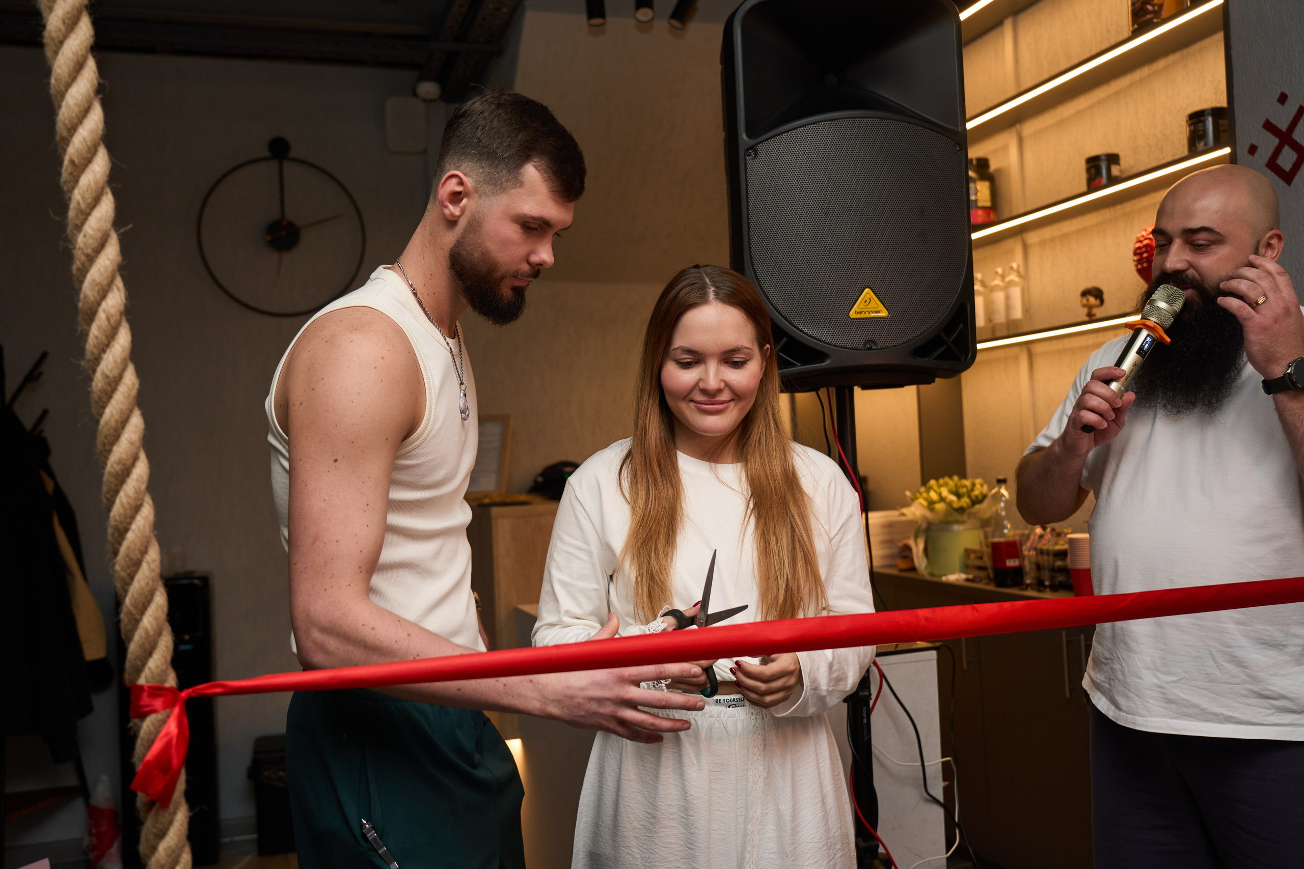 Репортажная съемка — Открытие студии бокса. Репортажный фотограф в Москве Вадим Галанин