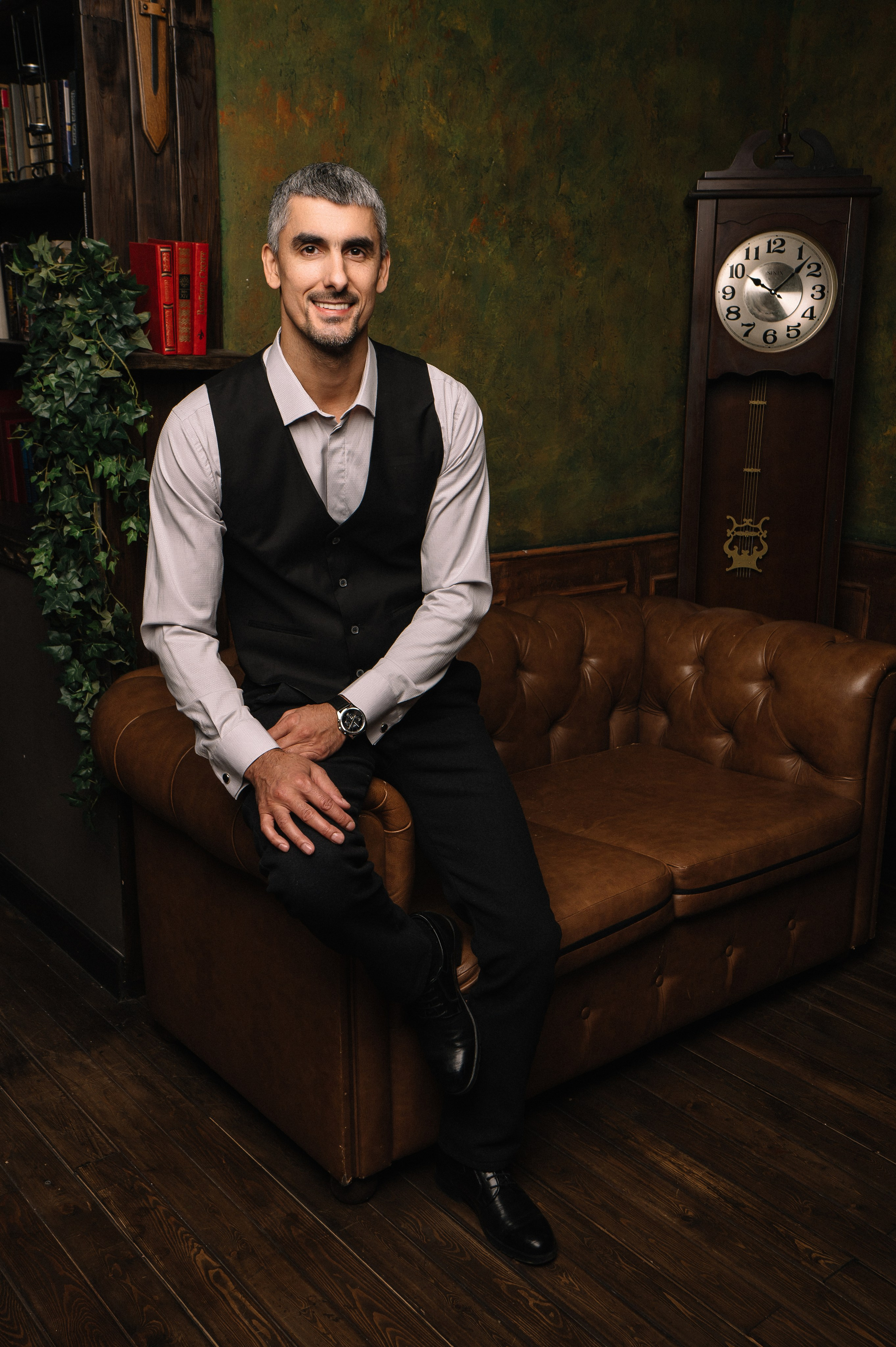 Мужской портрет. Свадебный и студийный фотограф в Москве Попов Вячеслав