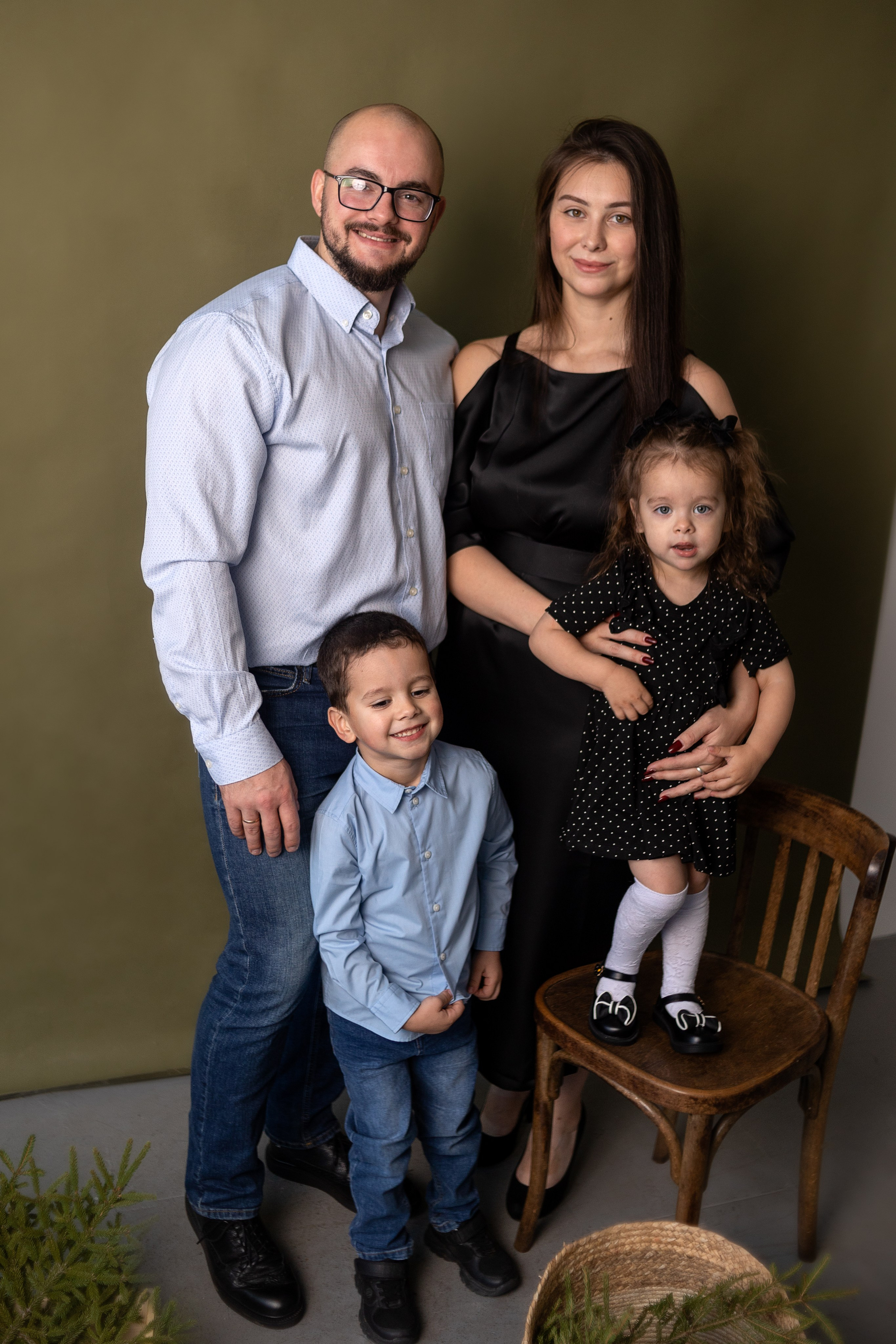 Новогодняя съемка в Санкт-Петербурге