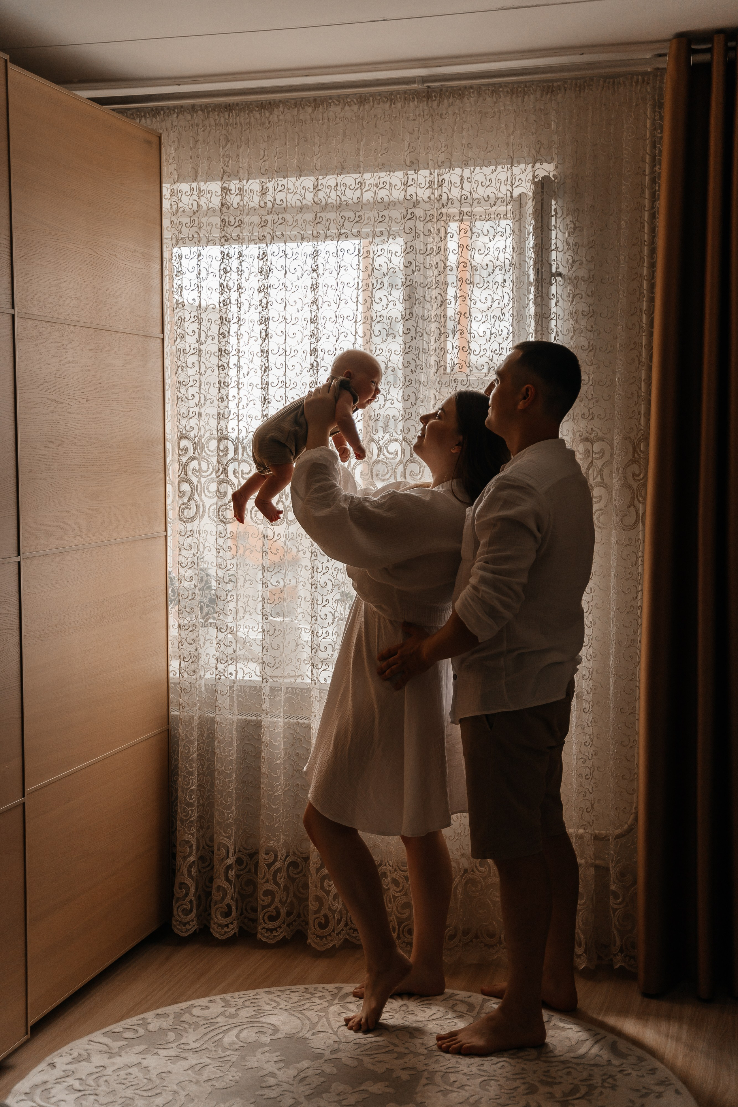 Андрей, Ангелина и Лев. Волик Мария