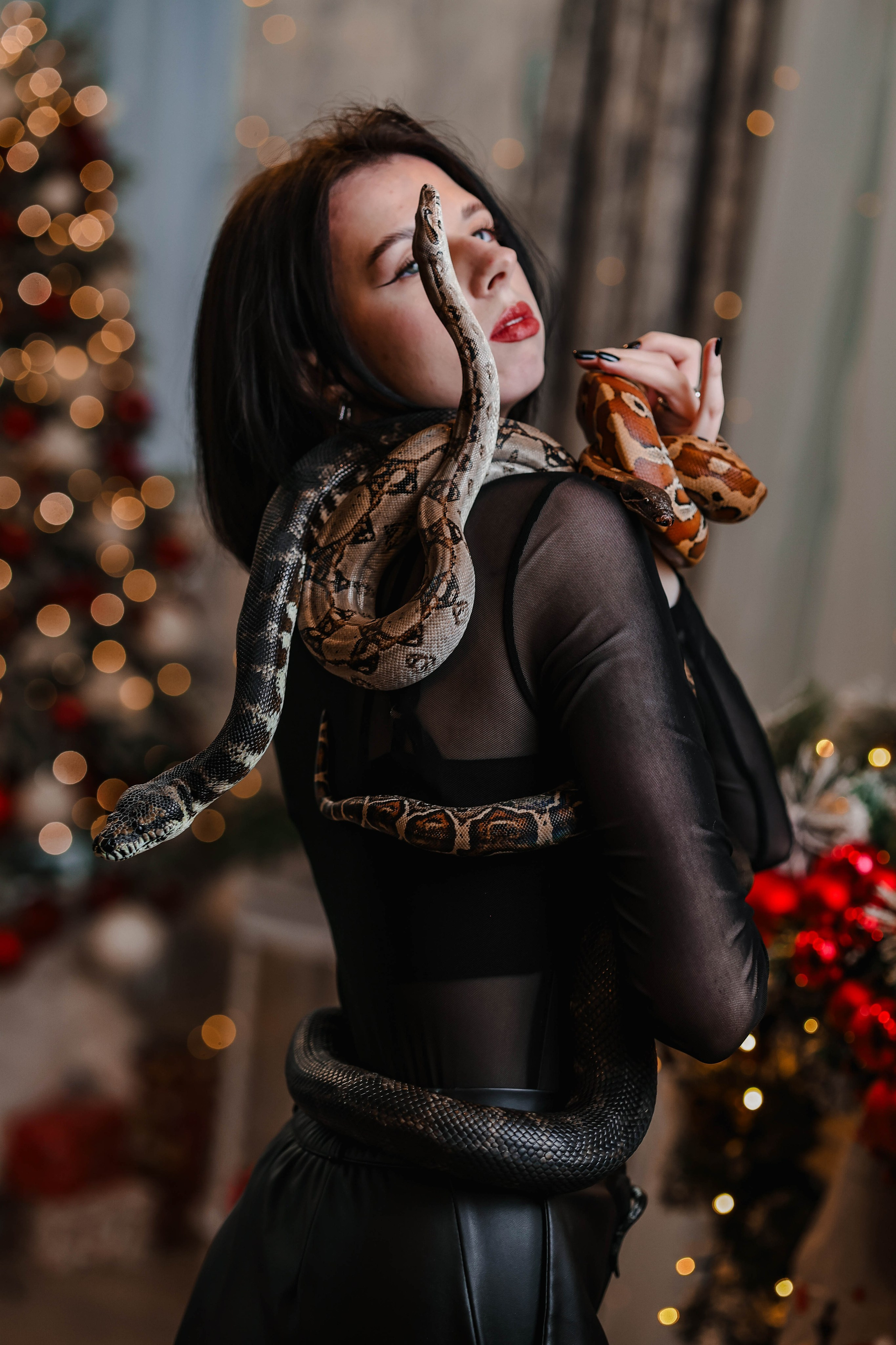 Лера и змеи. Фотограф в Липецке Ирина Козлова