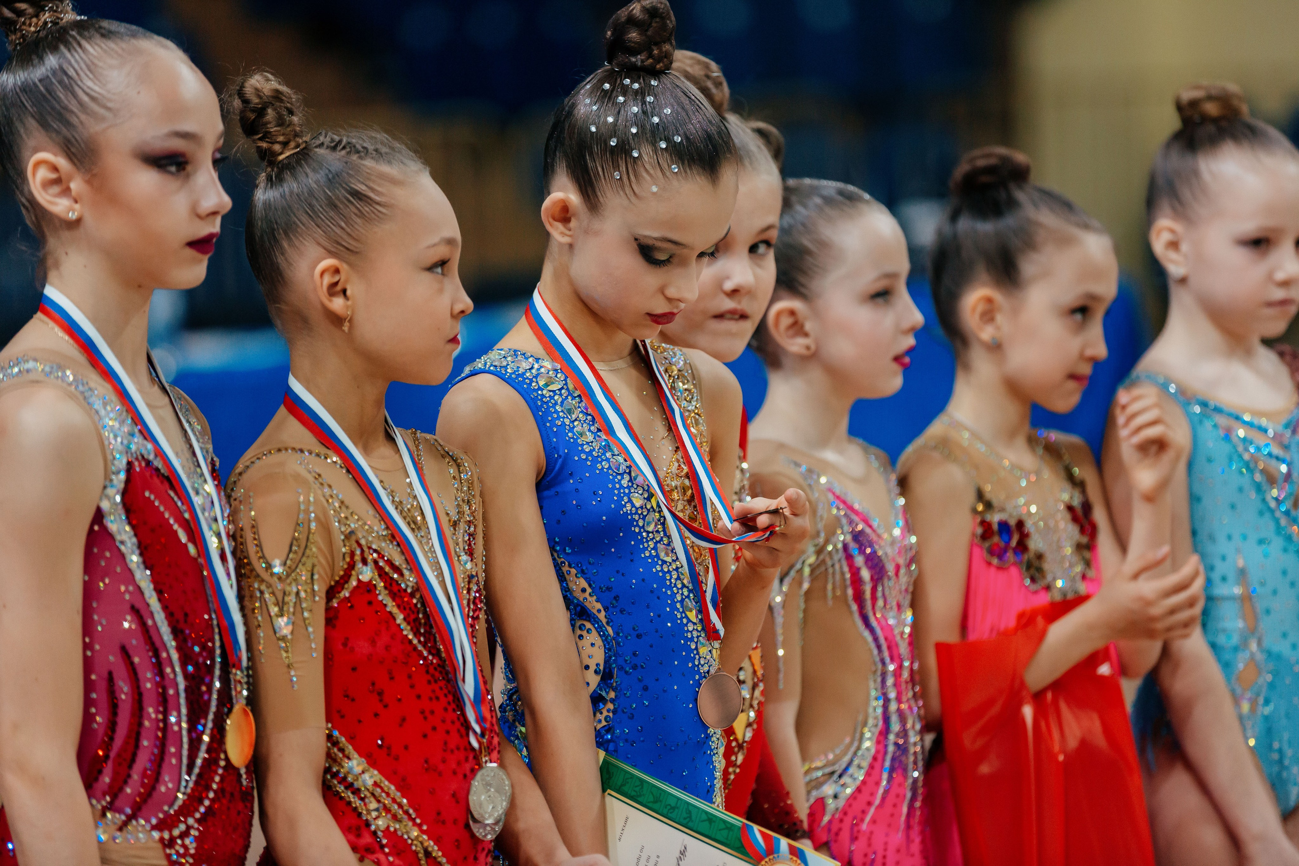 Первенство Смоленской области по художественной гимнастике. Спортивный фотограф Александр Васильев. RG и AGG