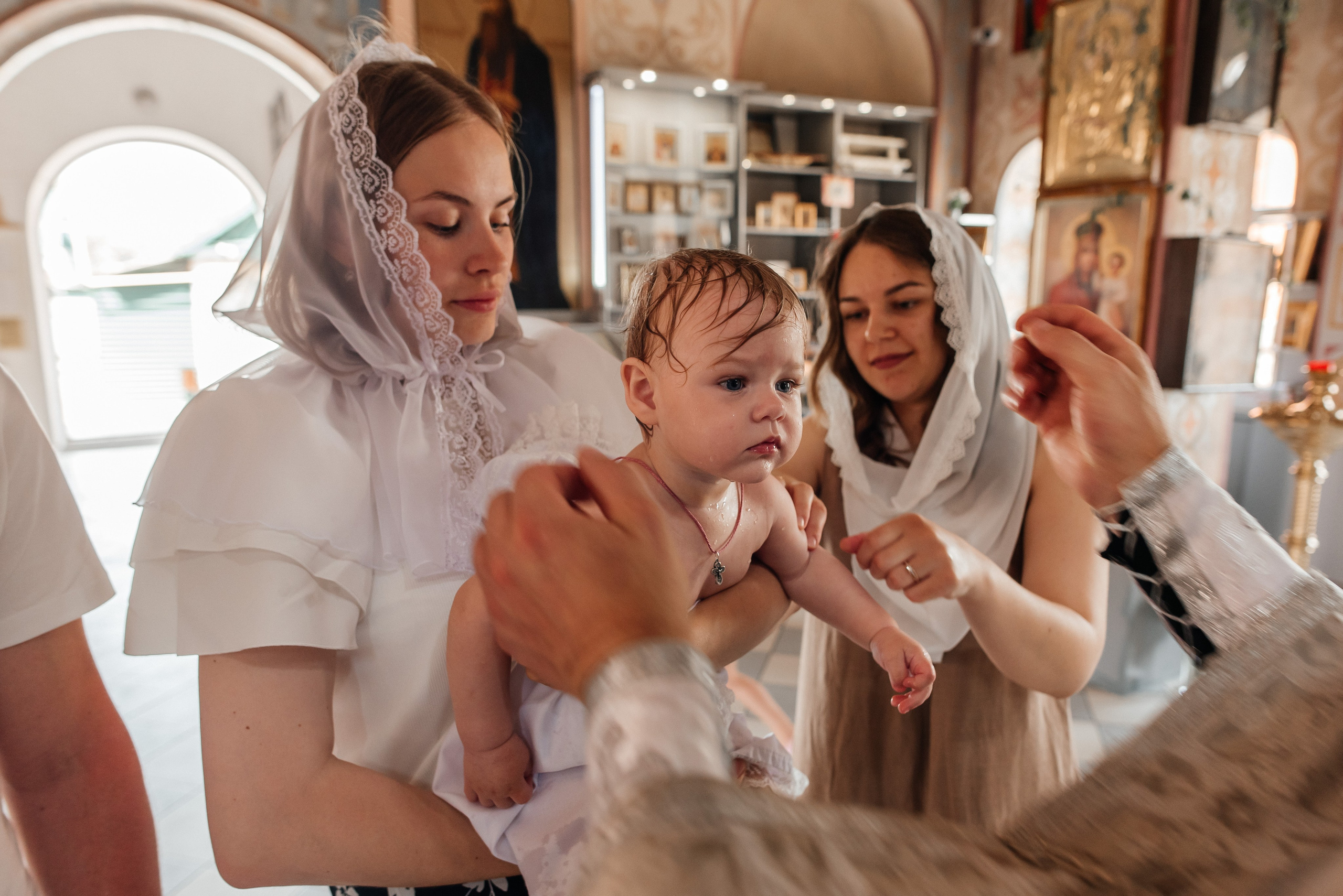 Крещение Ангелины. Детский и семейный фотограф выпускной альбом Приморско-Ахтарск