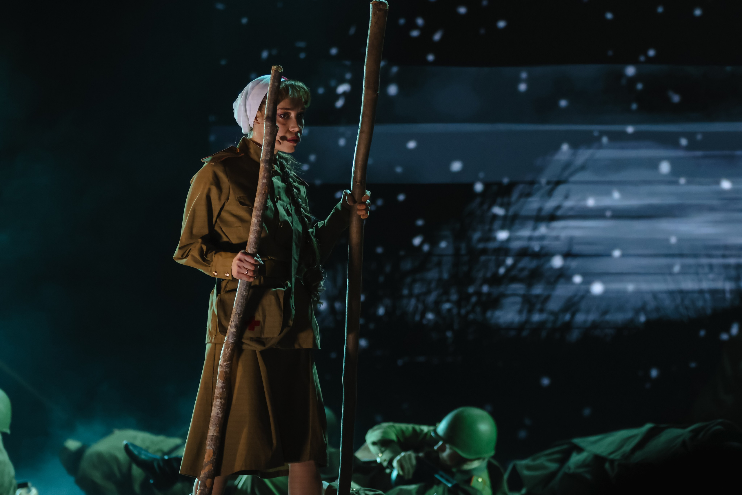 Василий Теркин, театр «Русская песня». Фотограф Ольга Махалова — Санкт-Петербург, Москва, Нижний Новгород