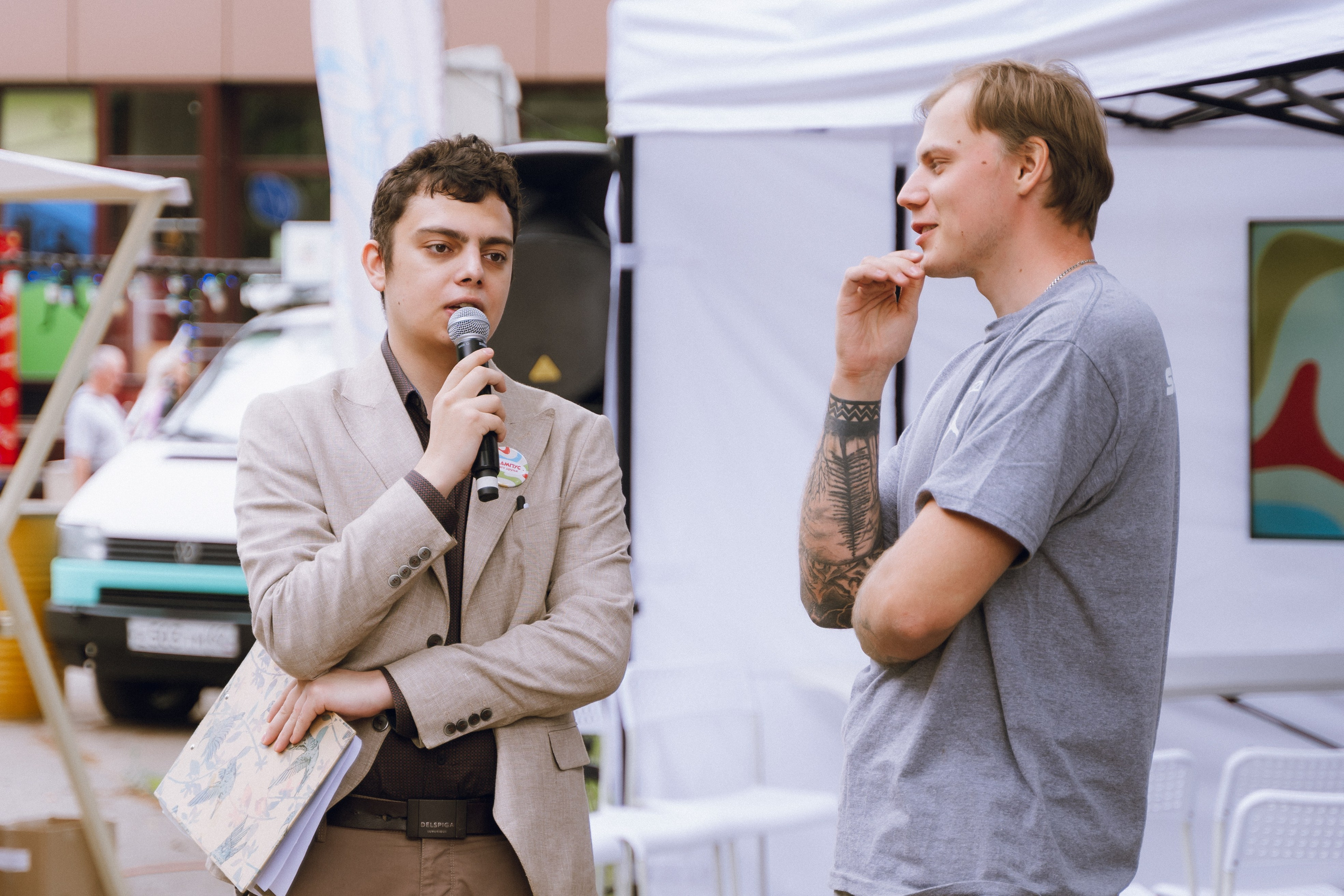 Площадка фестиваля «Мампус и его друзья» в Лесопарке 2025. Фотограф Надежда Погребняк | Рязань | Москва