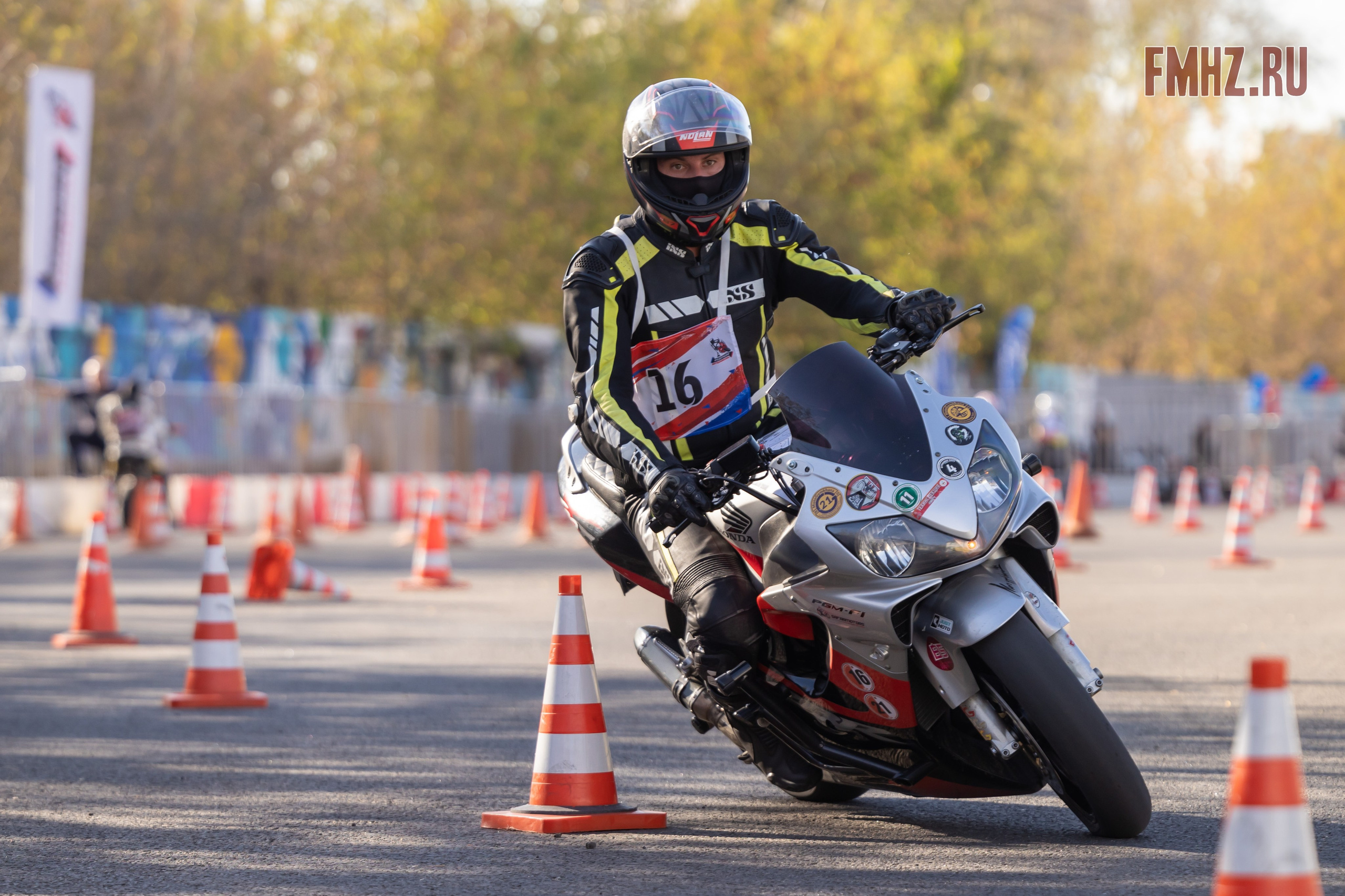 Соревнования по мотоджимхане на площадке Мосгортранс 15.09.2024. Фотограф Владимир Охрименко