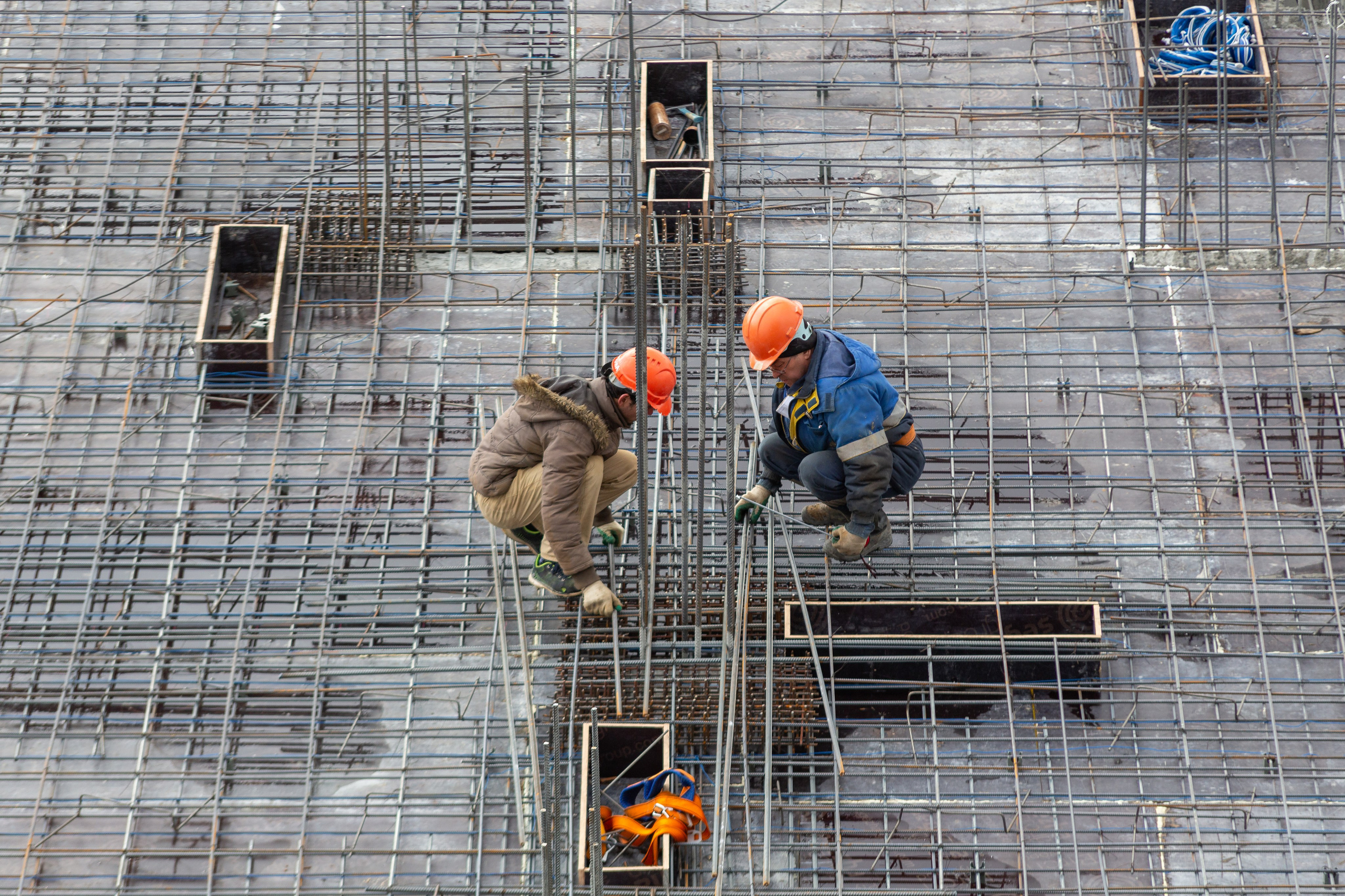 Строительство. Фотограф Алексей Зарецкий