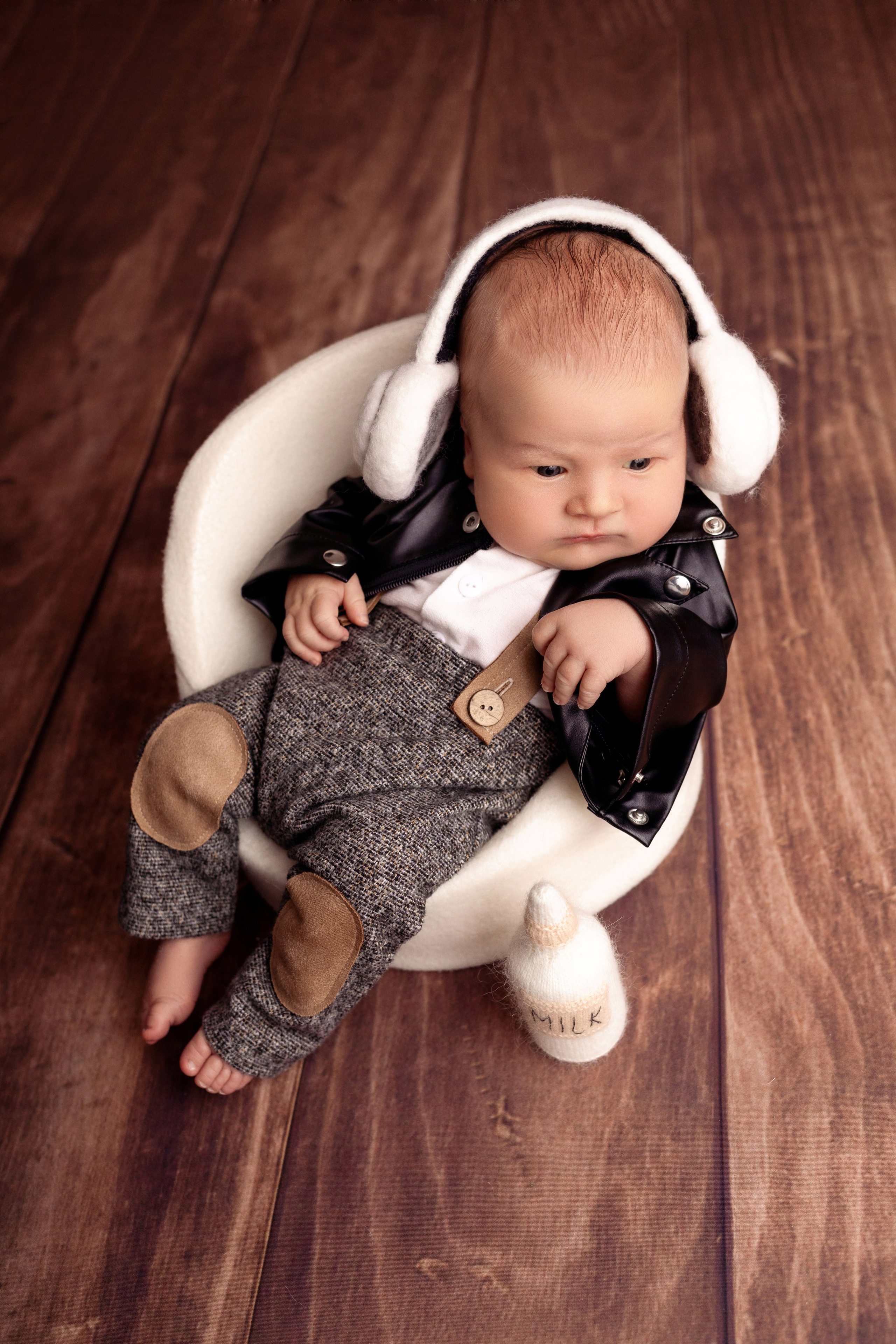 Классическая фотосессия малыша. Фотограф новорожденных малышей в Омске и Омской области Эльвира Камаева