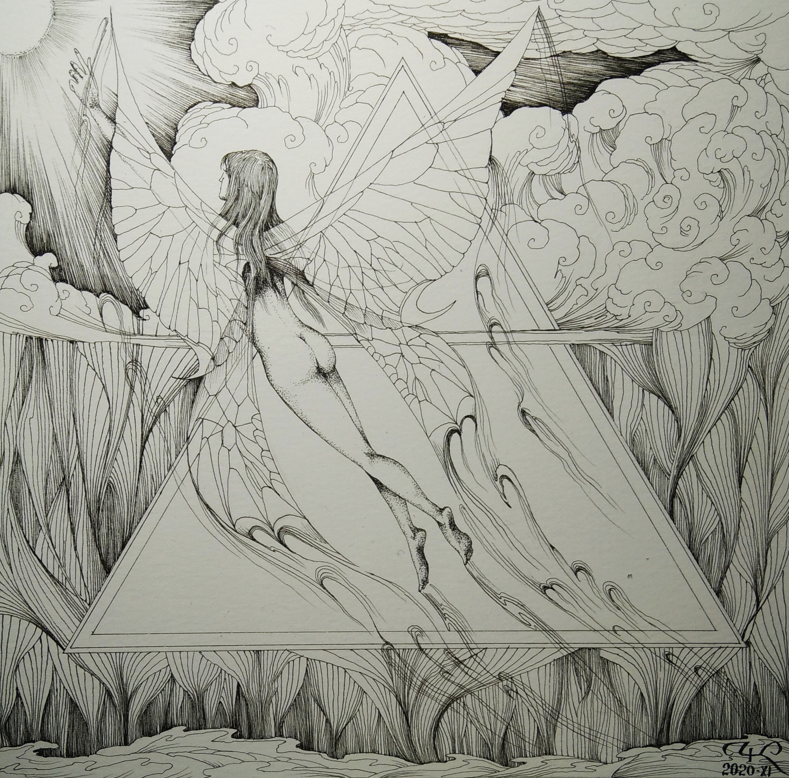 Рисунки. Графика Часовских