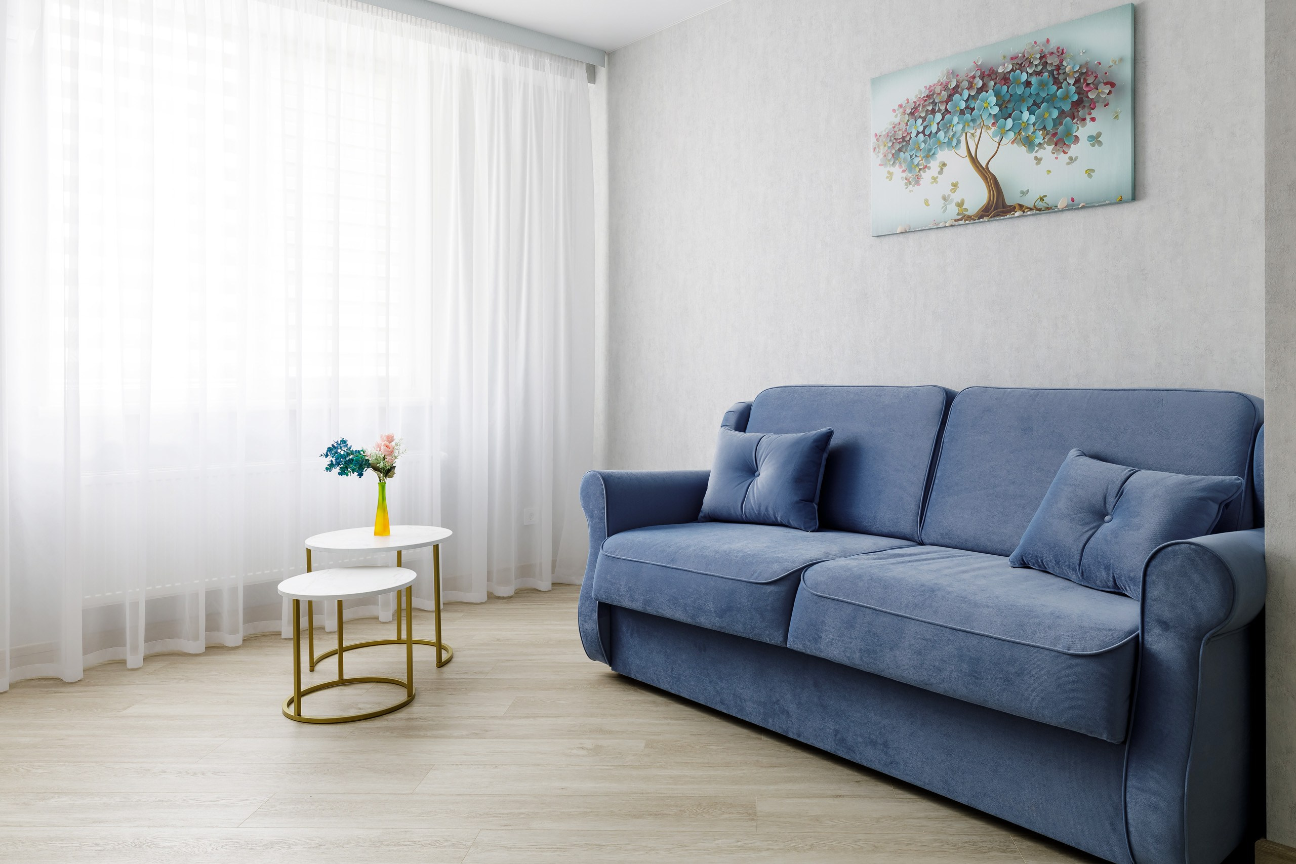 Симферополь. Уютная 1-к квартира для посуточной аренды. Интерьерный фотограф в Крыму