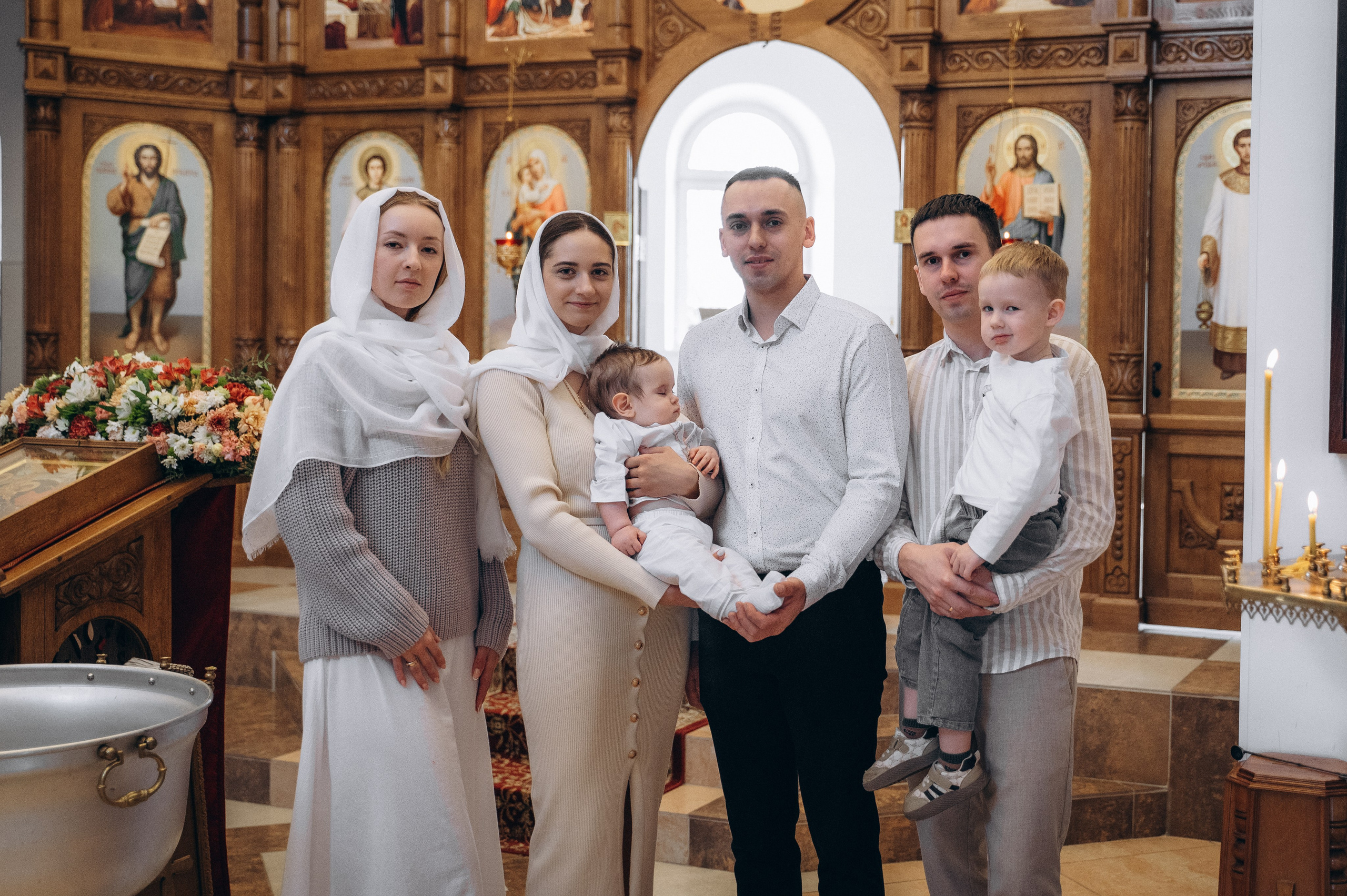 Крещение Мирона (Храм Преображения Господня). Семейный фотограф в Минске Дарья Дреко