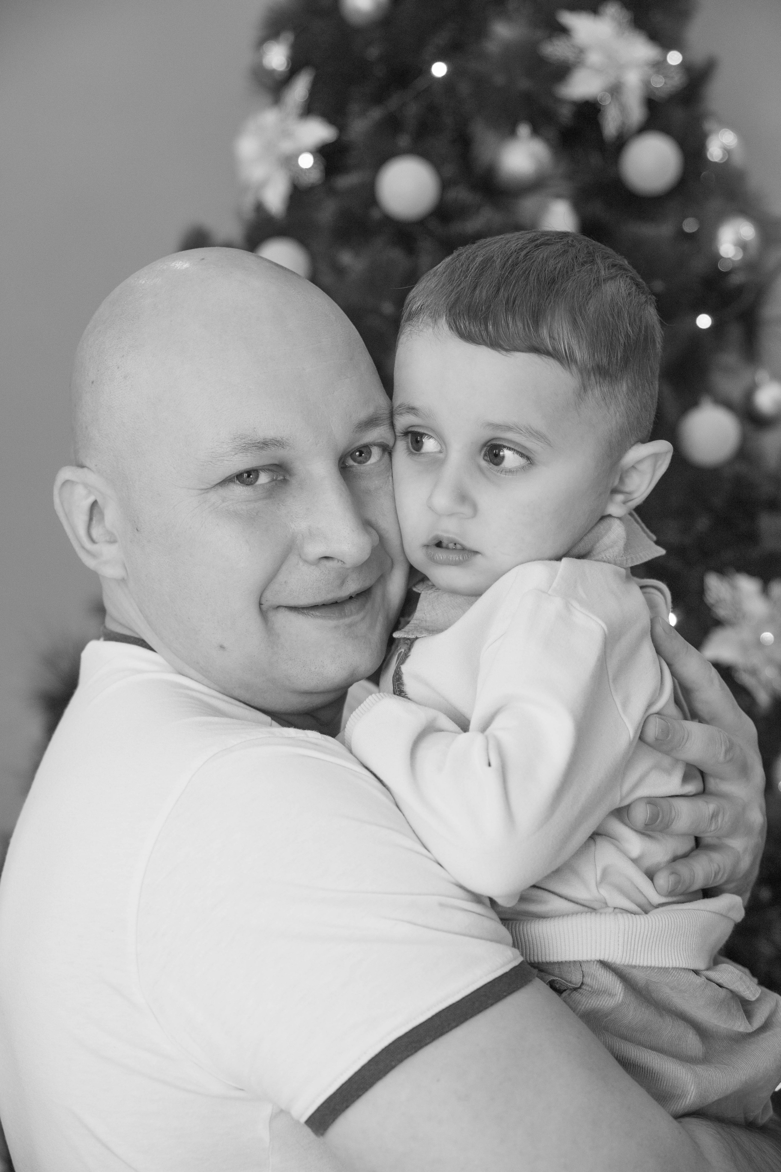 Новогодняя. Дёма и родители. Фотограф Лапочкина Татьяна