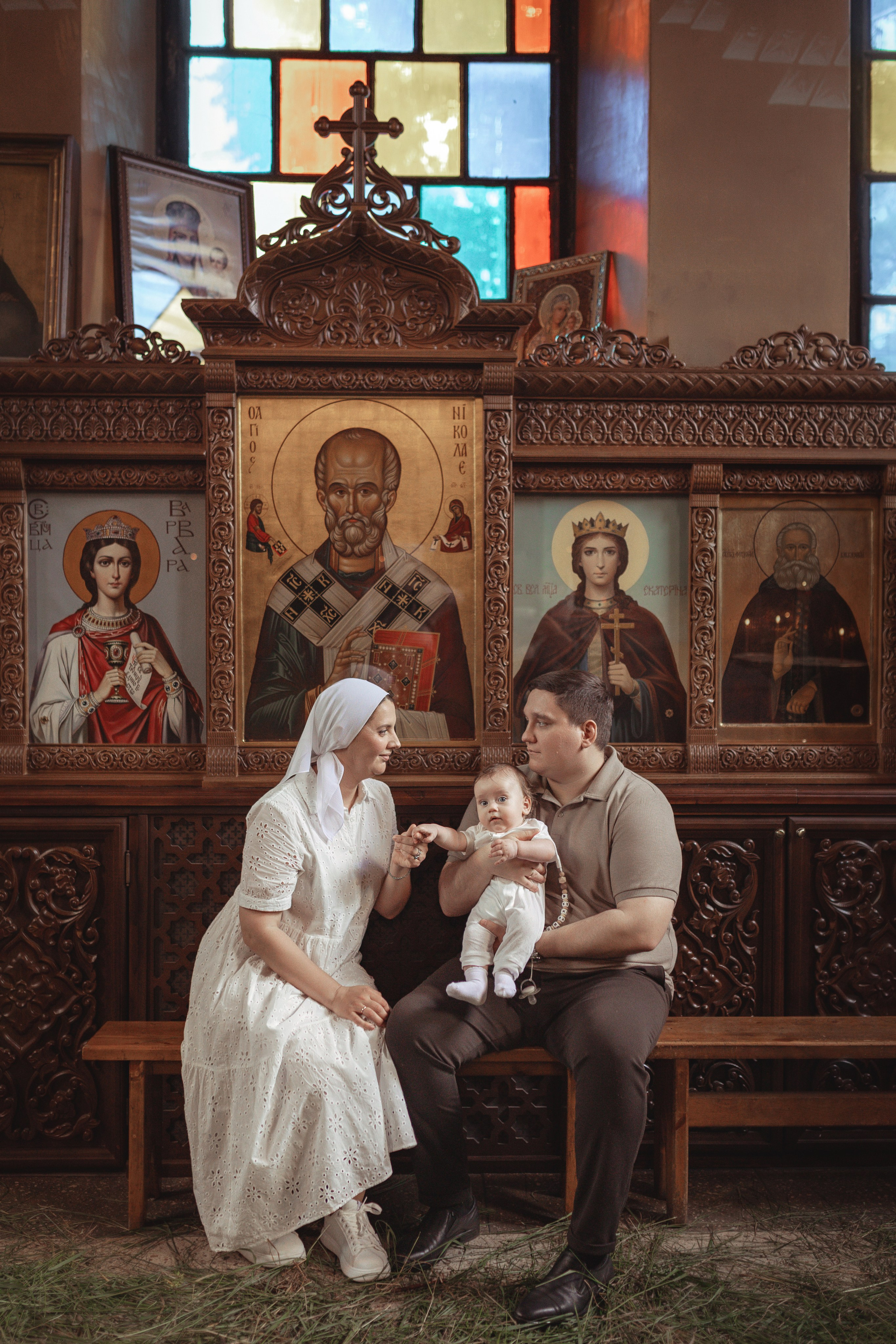 Таинство Крещения Михаила. Церковь иконы Божией Матери Всех скорбящих Радость г. Краснодар. Фотограф на Крещение и Венчание Краснодарский край — Гранкина Юлия