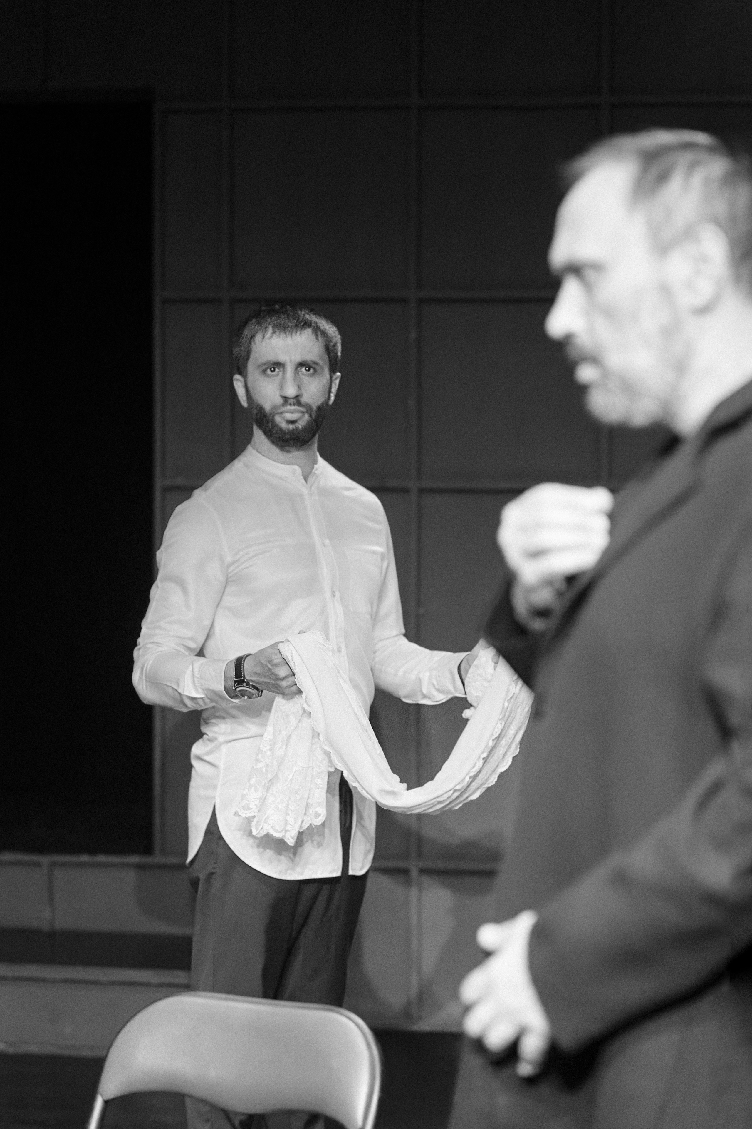 Спектакль «Кроткие» в театре «Человек». Профессиональный фотограф в Москве и МО Денис Кулешов