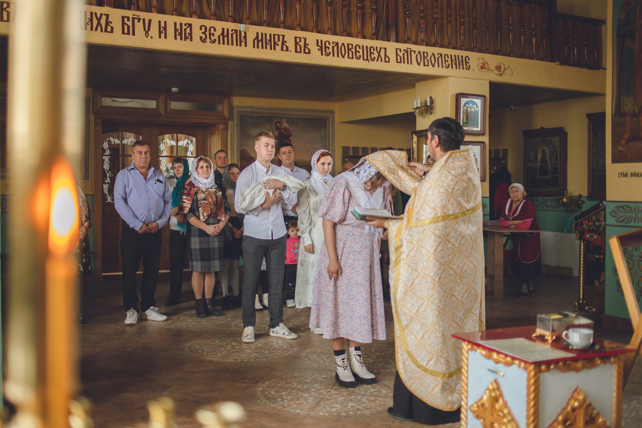 Таинство Крещения. Семейный фотограф г. Димировград Андросова Екатерина