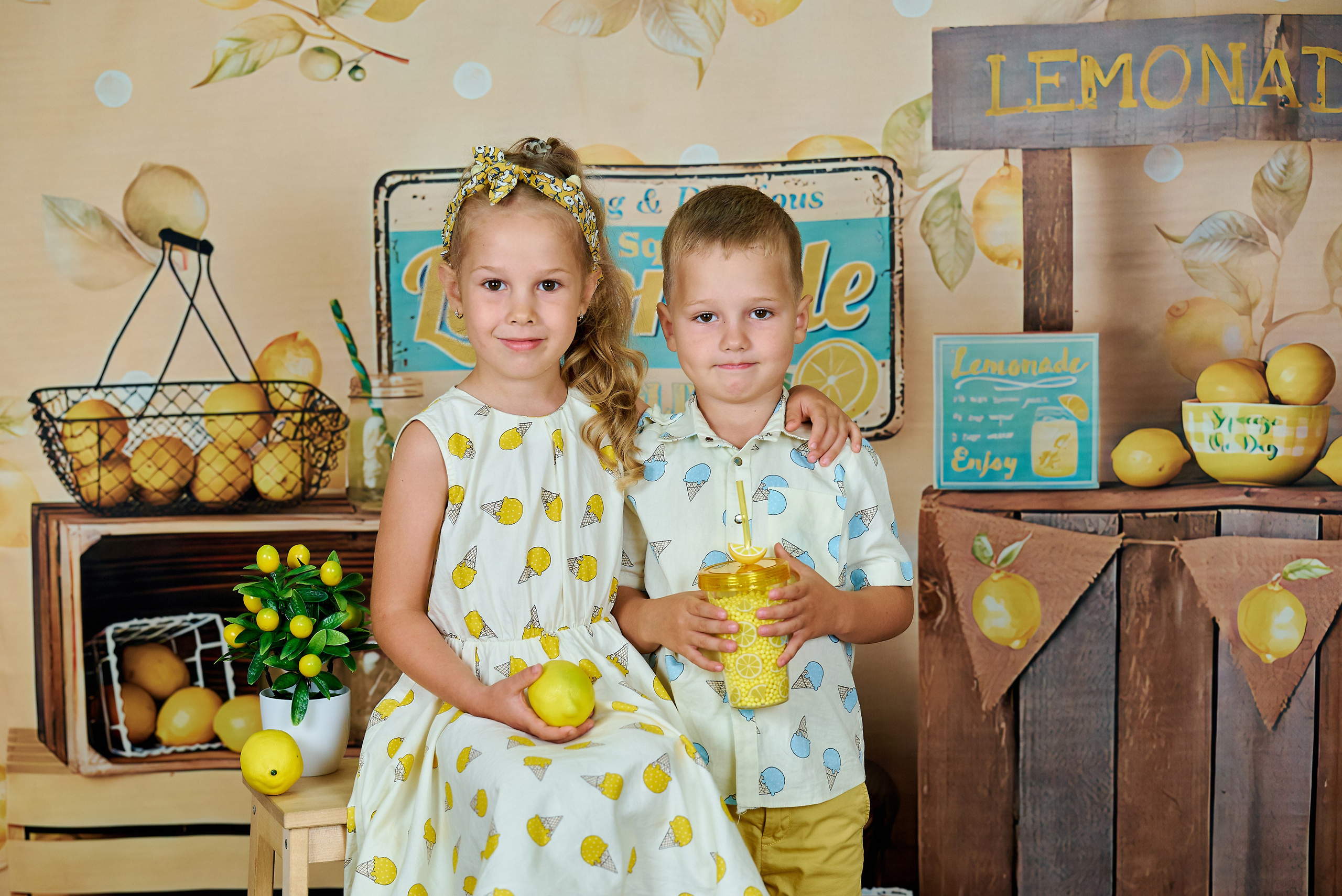 Фотопроект «Лимонад». Фотостудия «Юла»