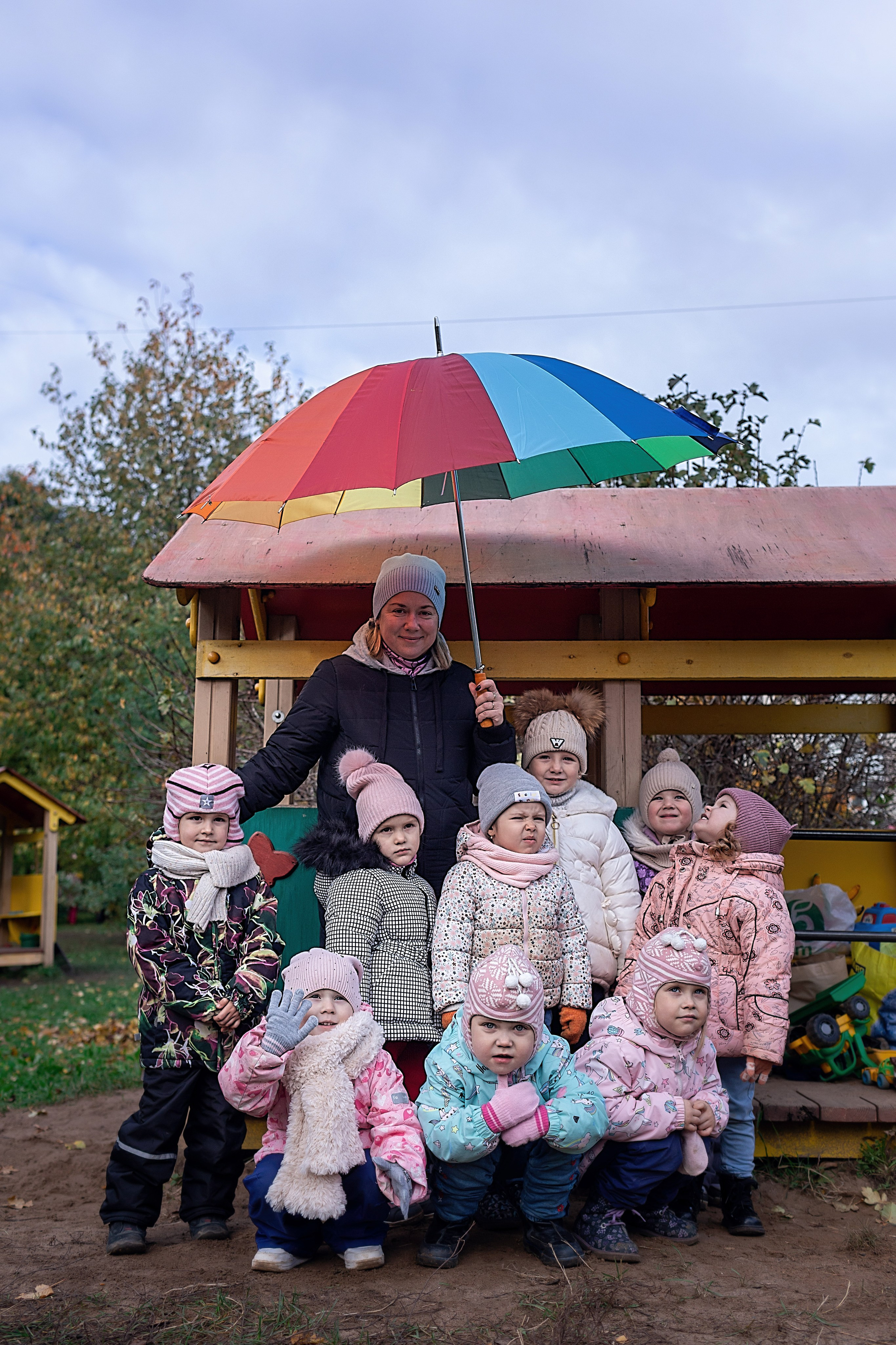 Осенняя прогулка_2024 + печать. Семейный фотограф в Санкт-Петербурге
